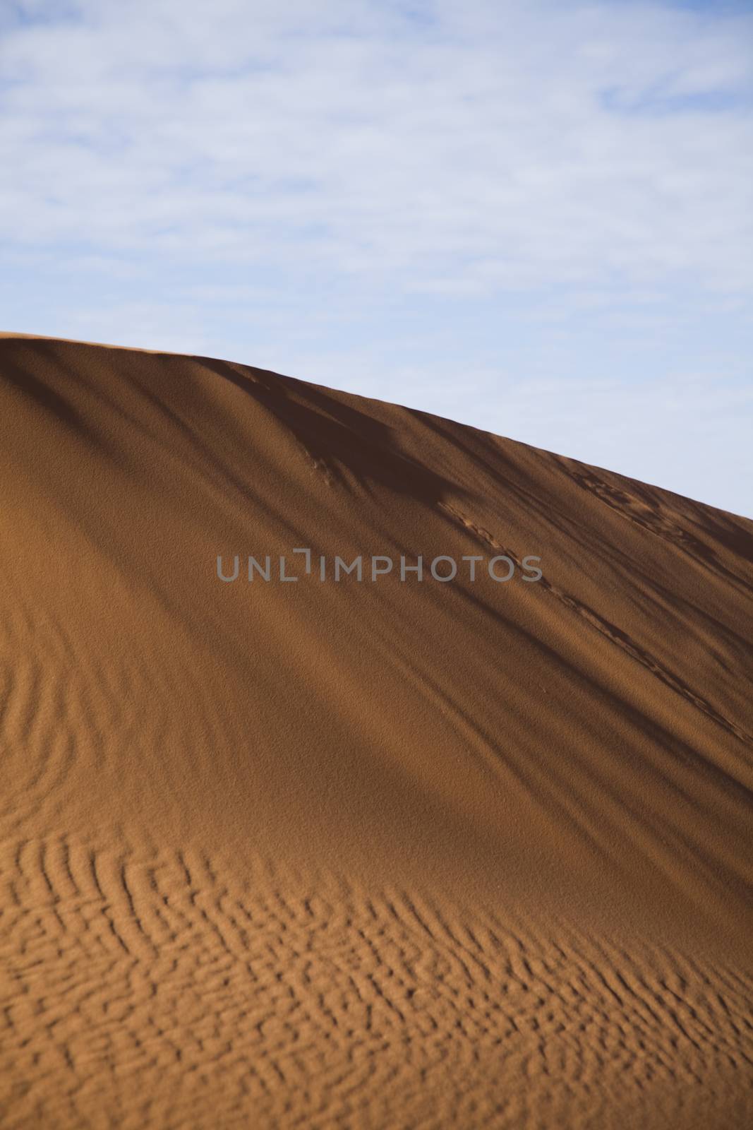 Landscape of desert, colorful vibrant travel theme by JanPietruszka