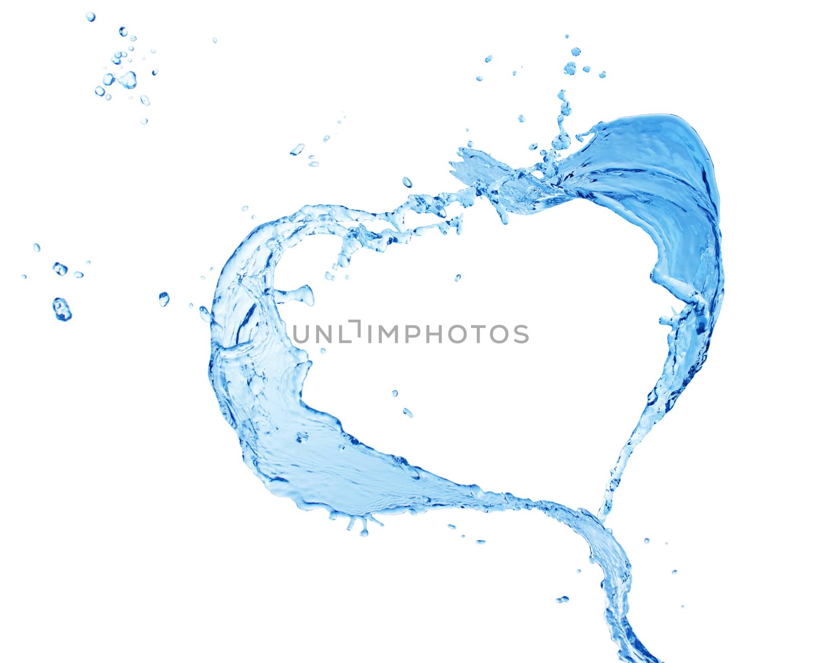 Water heart by Valengilda