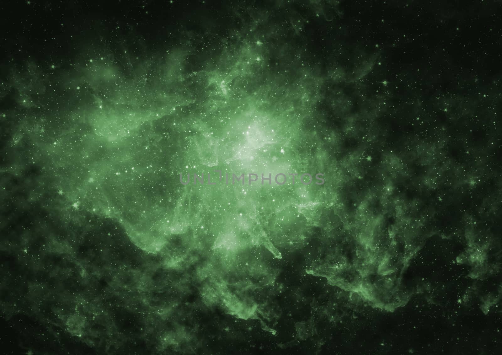 Far being shone nebula and star field against space. "Elements of this image furnished by NASA".