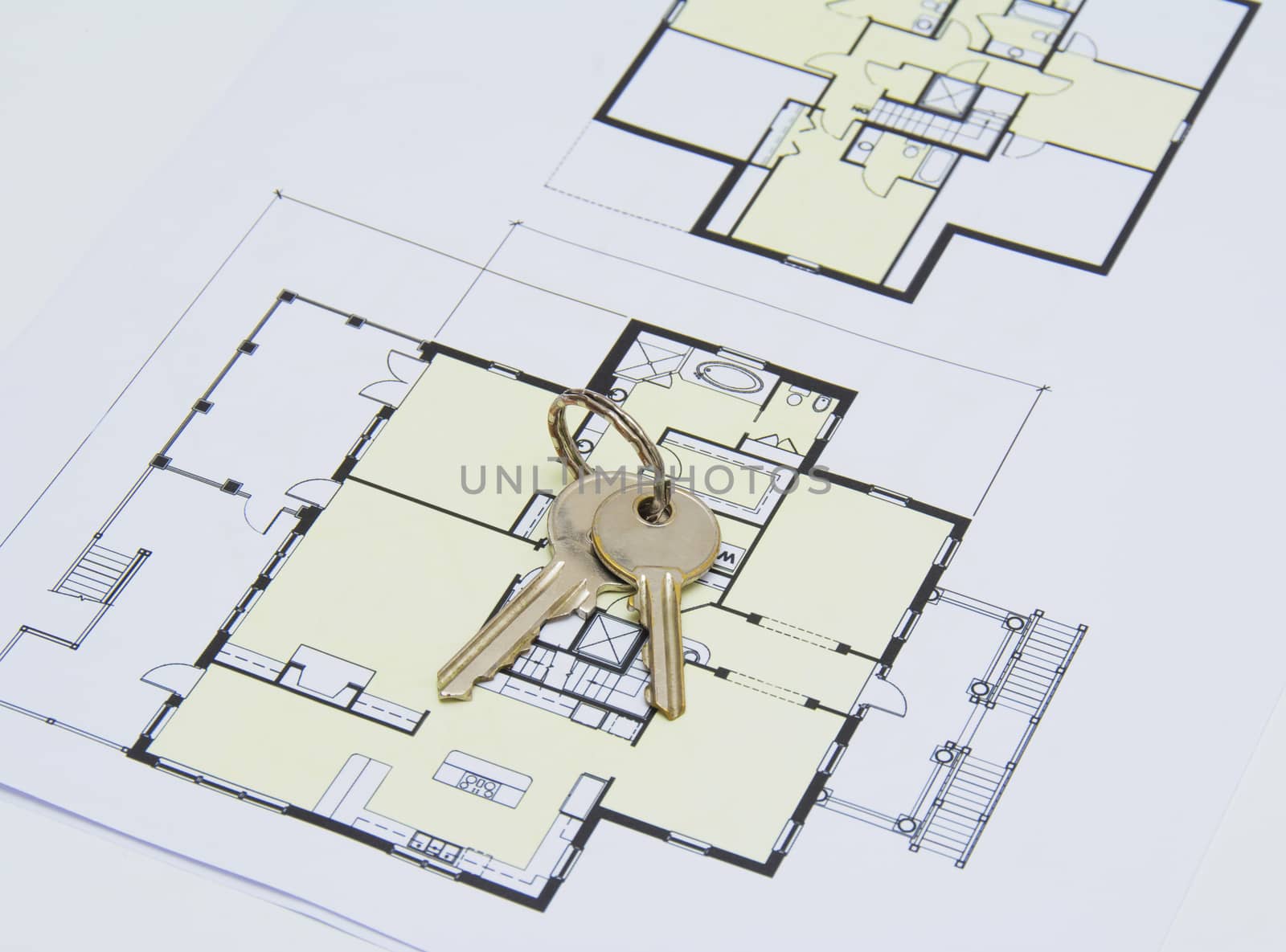 Key on house plan by cocoo