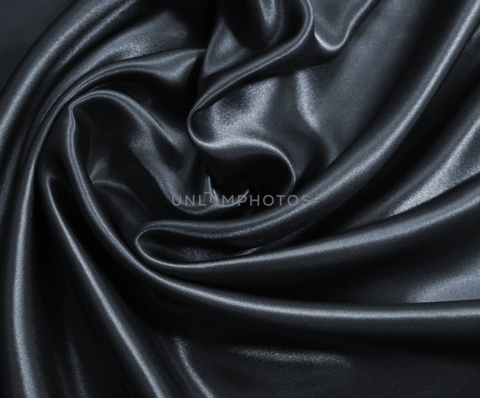 Smooth elegant dark grey silk or satin can use as background 