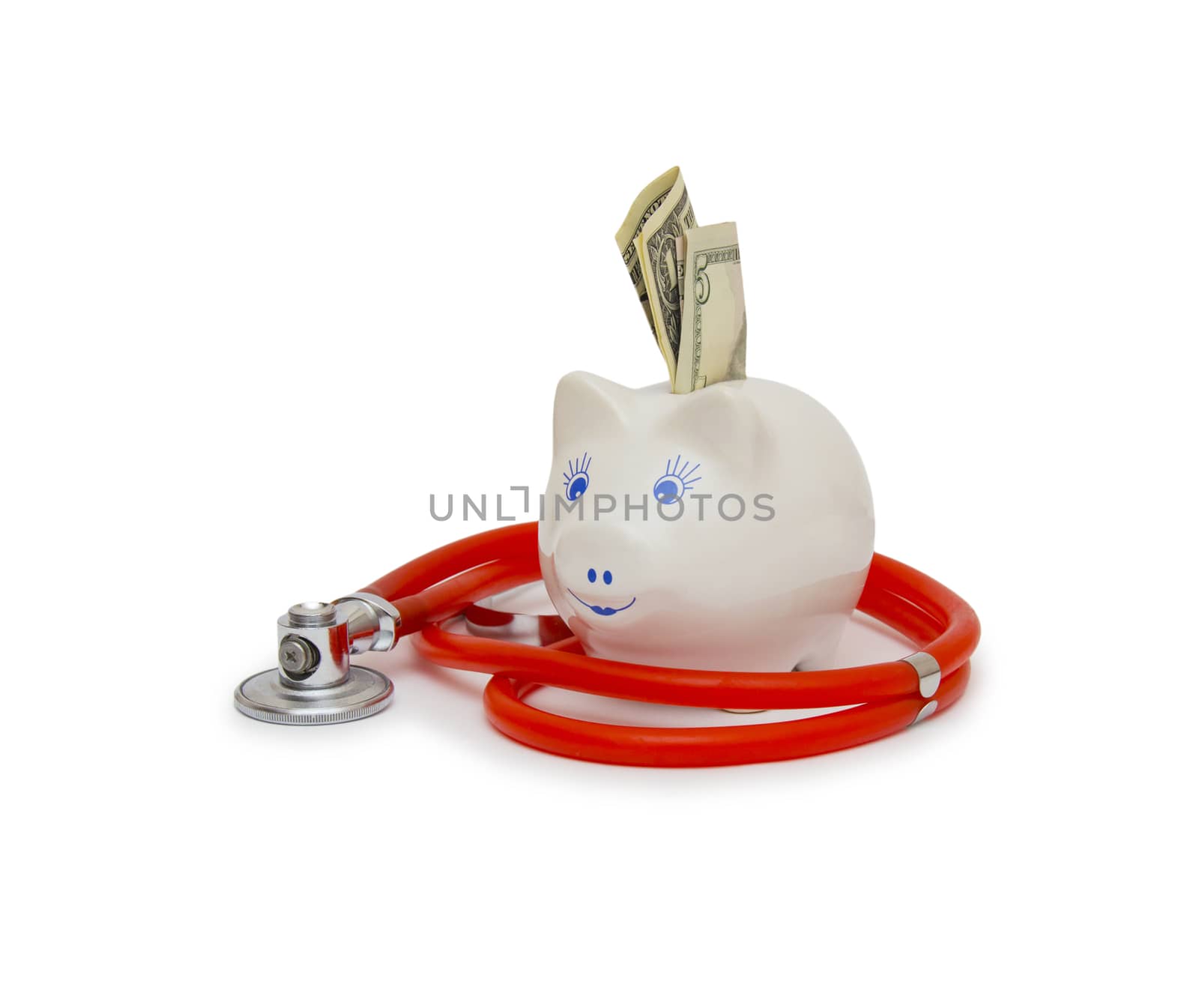 stethoscope in white background by cocoo