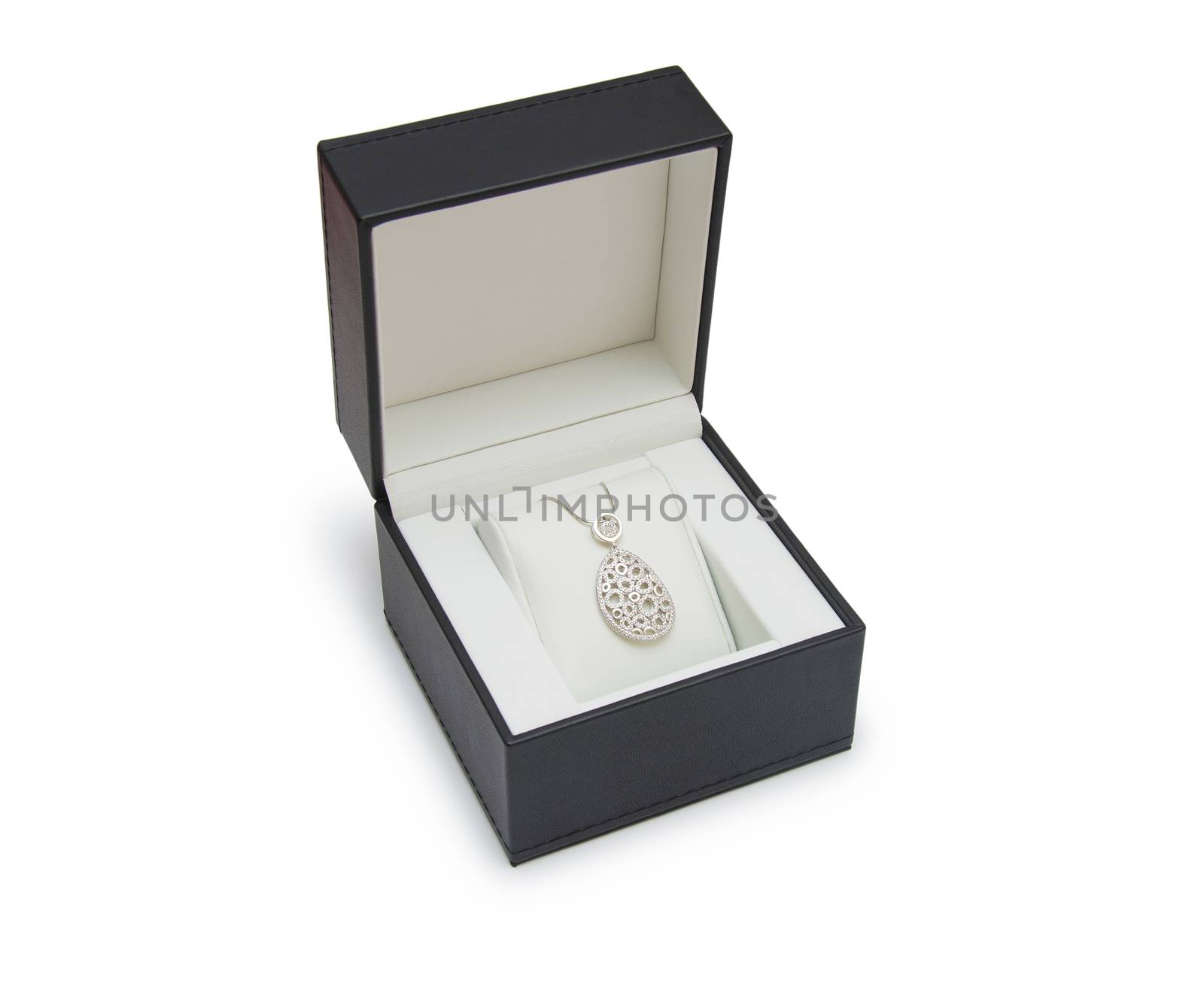 Luxury necklace in box