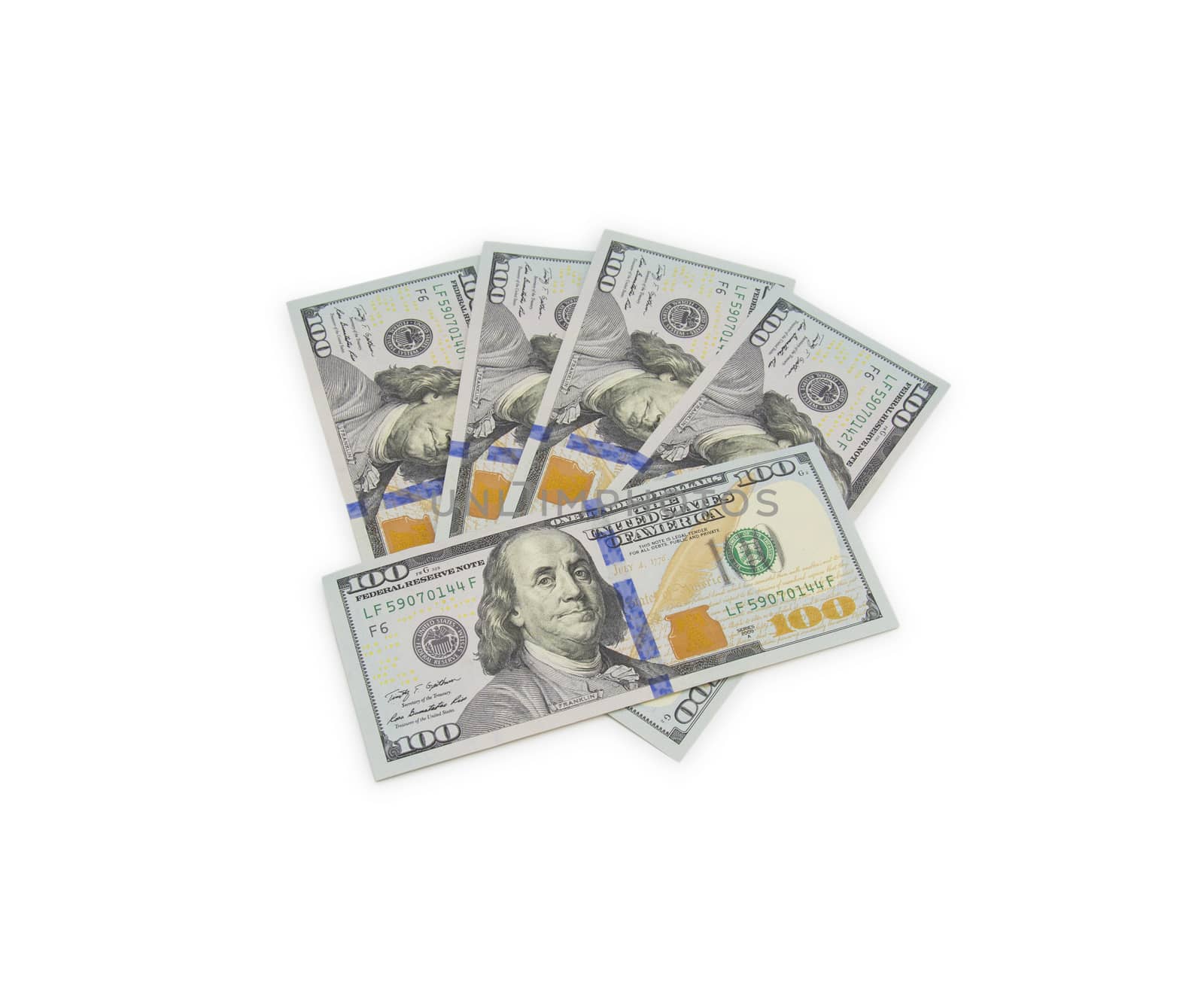 dollars currency isolated