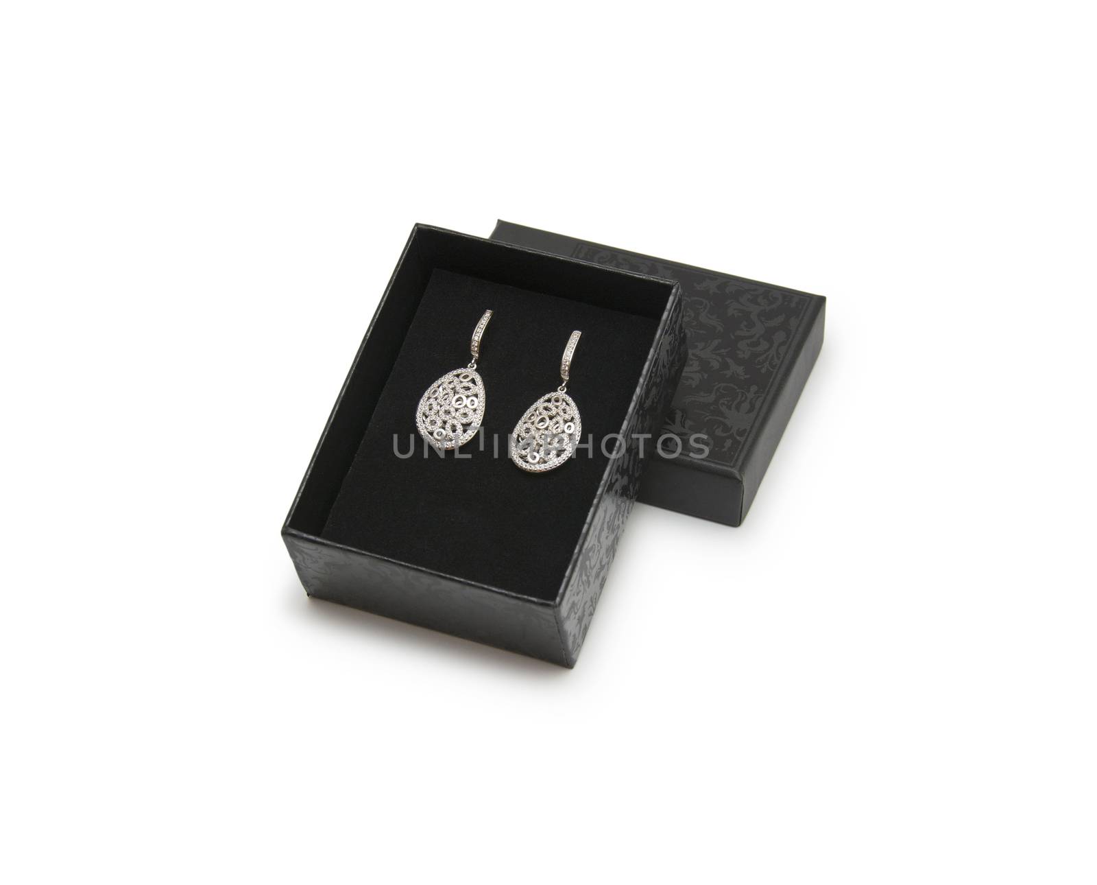 Luxury earrings in box by cocoo