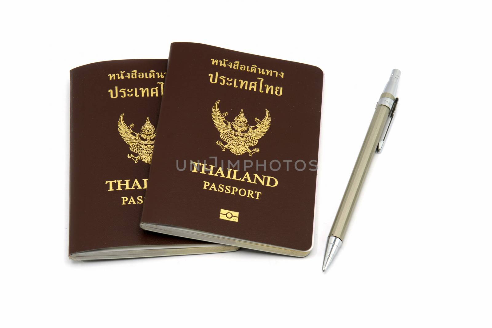 Passport and pen by mranucha