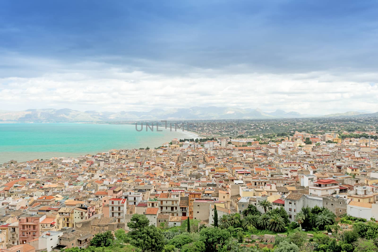 Castellamare del Golfo in Sicily by Nanisimova