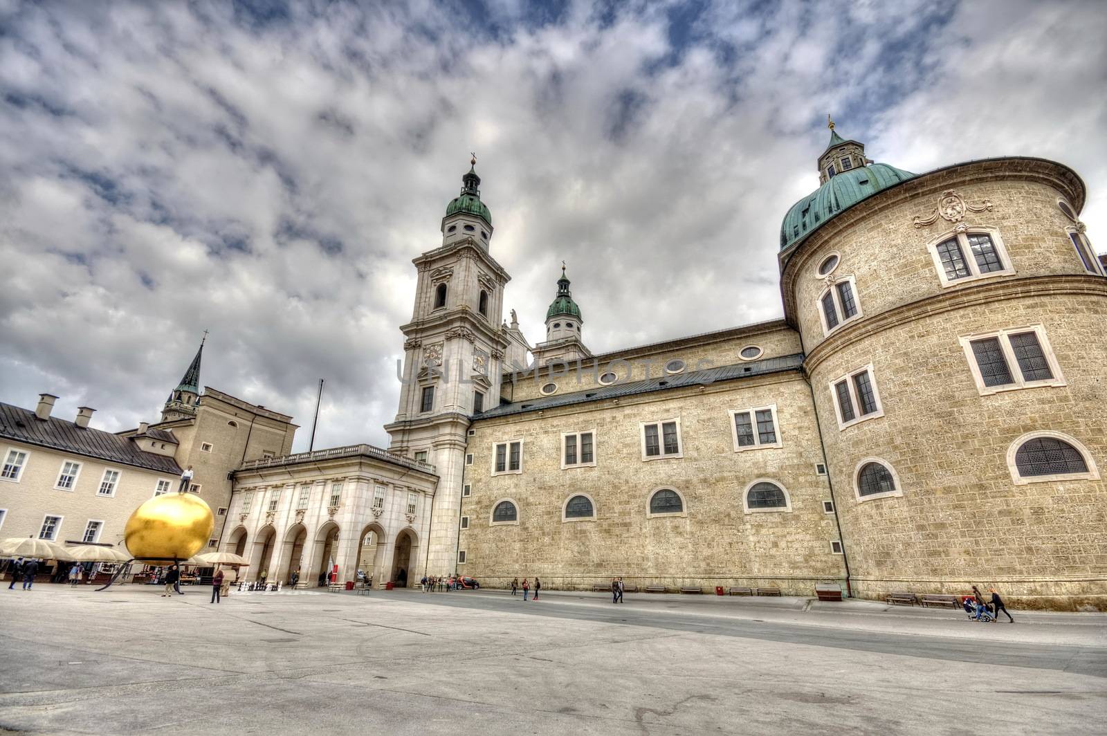 Salzburger Dom in Salzburg, Austria