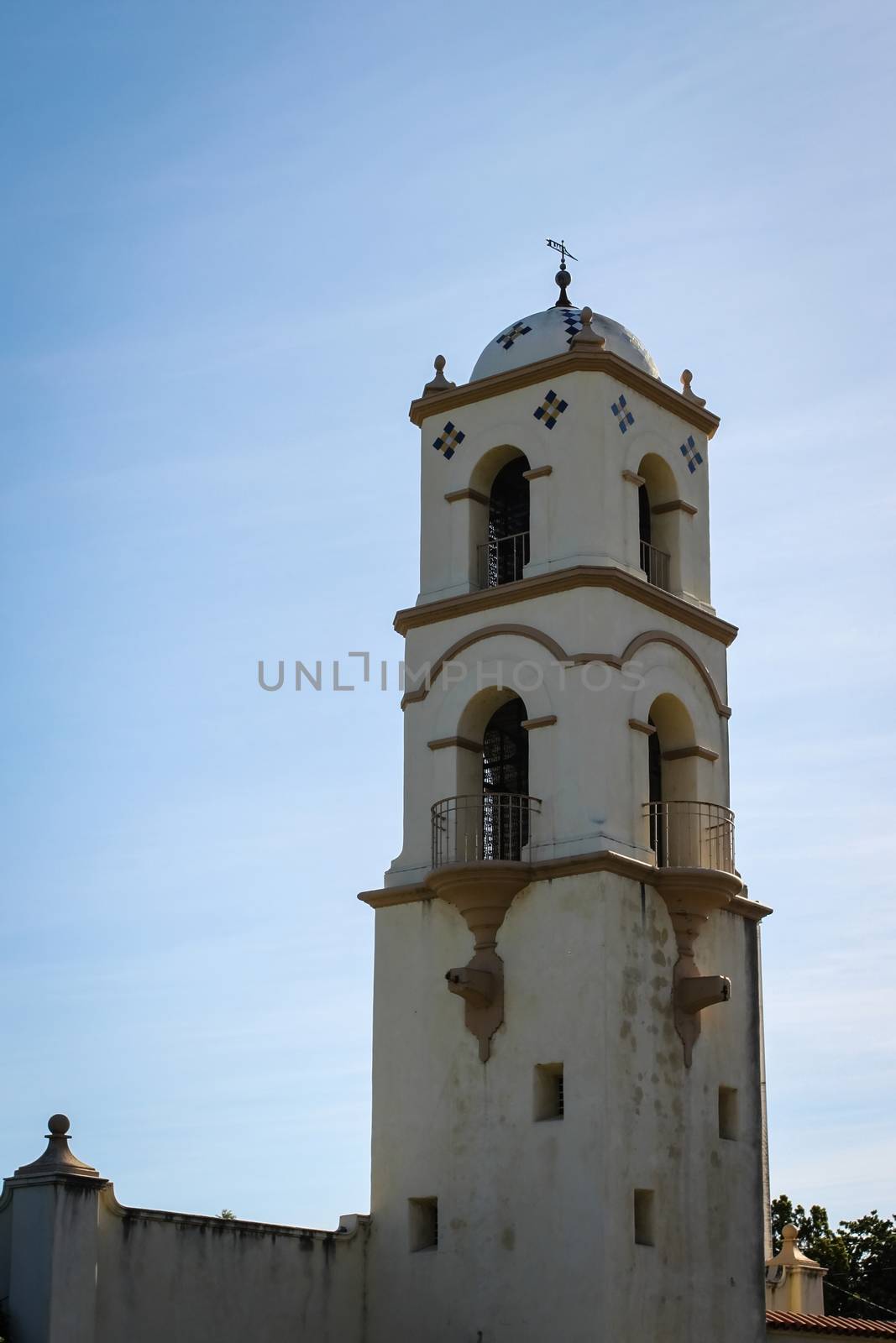 The post office tower in down town Ojai.