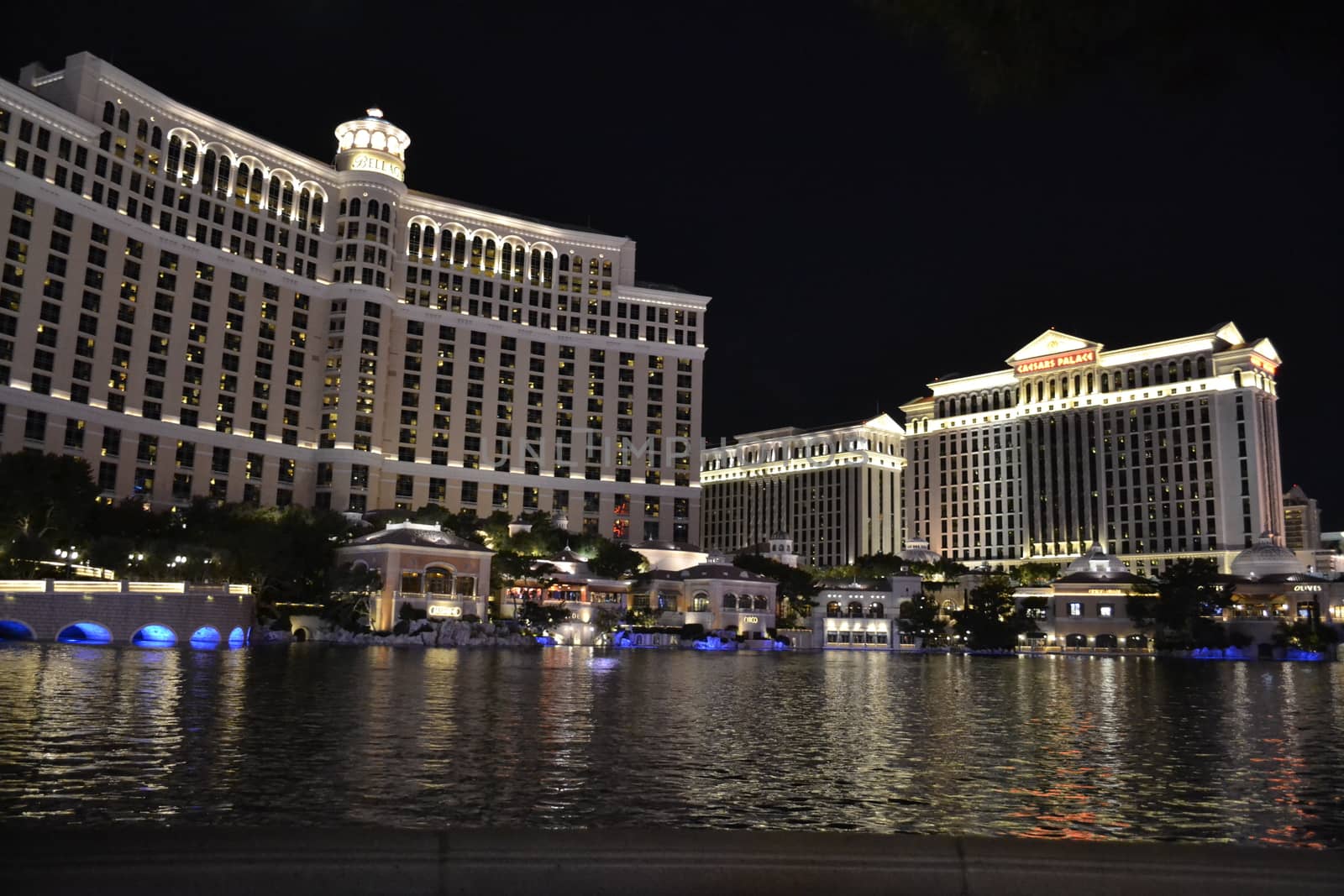 Bellagio and Caesar Hotels by rmbarricarte