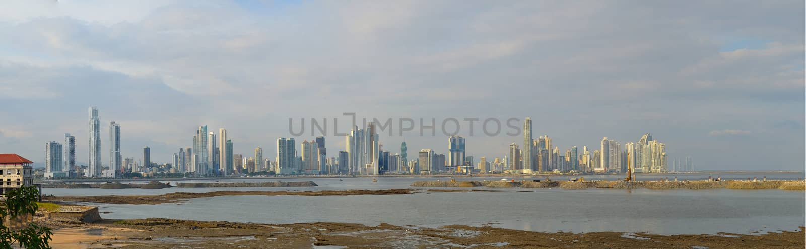 Panorama of Panama City by rmbarricarte