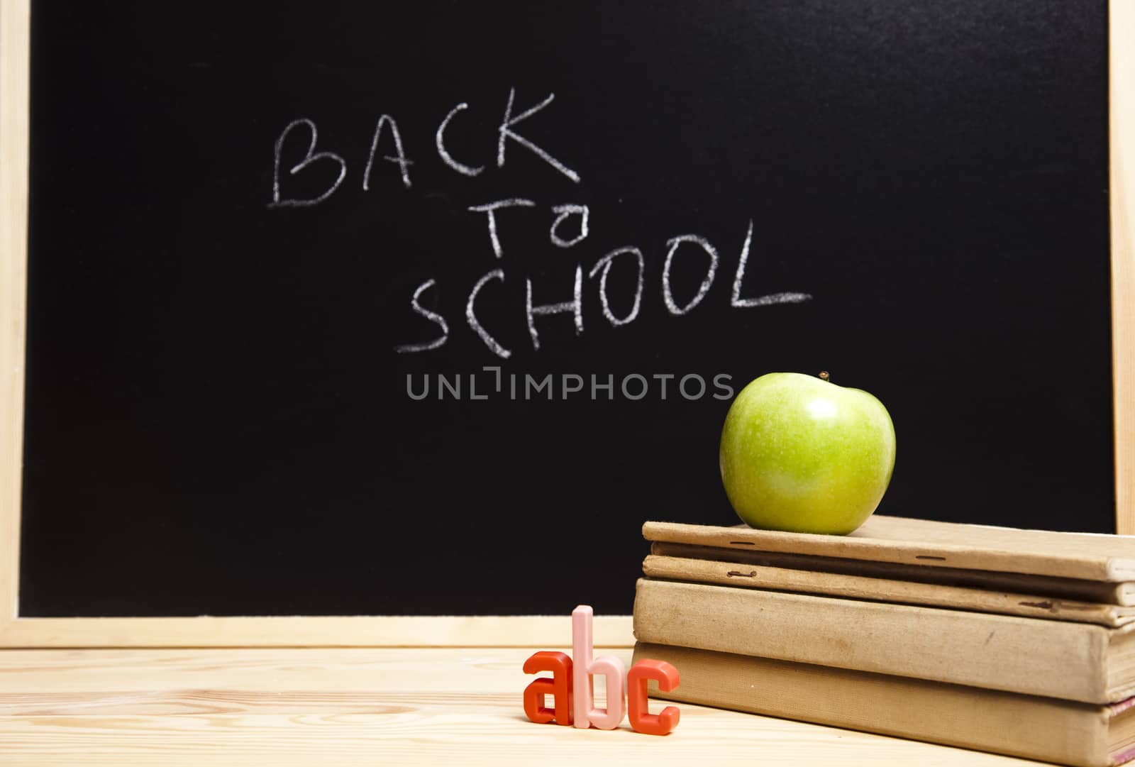 Blackboard, colorful bright concept of education
