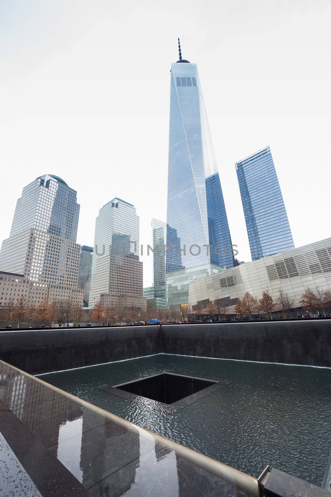 WTC Memorial Plaza, Manhattan, New York. by kasto