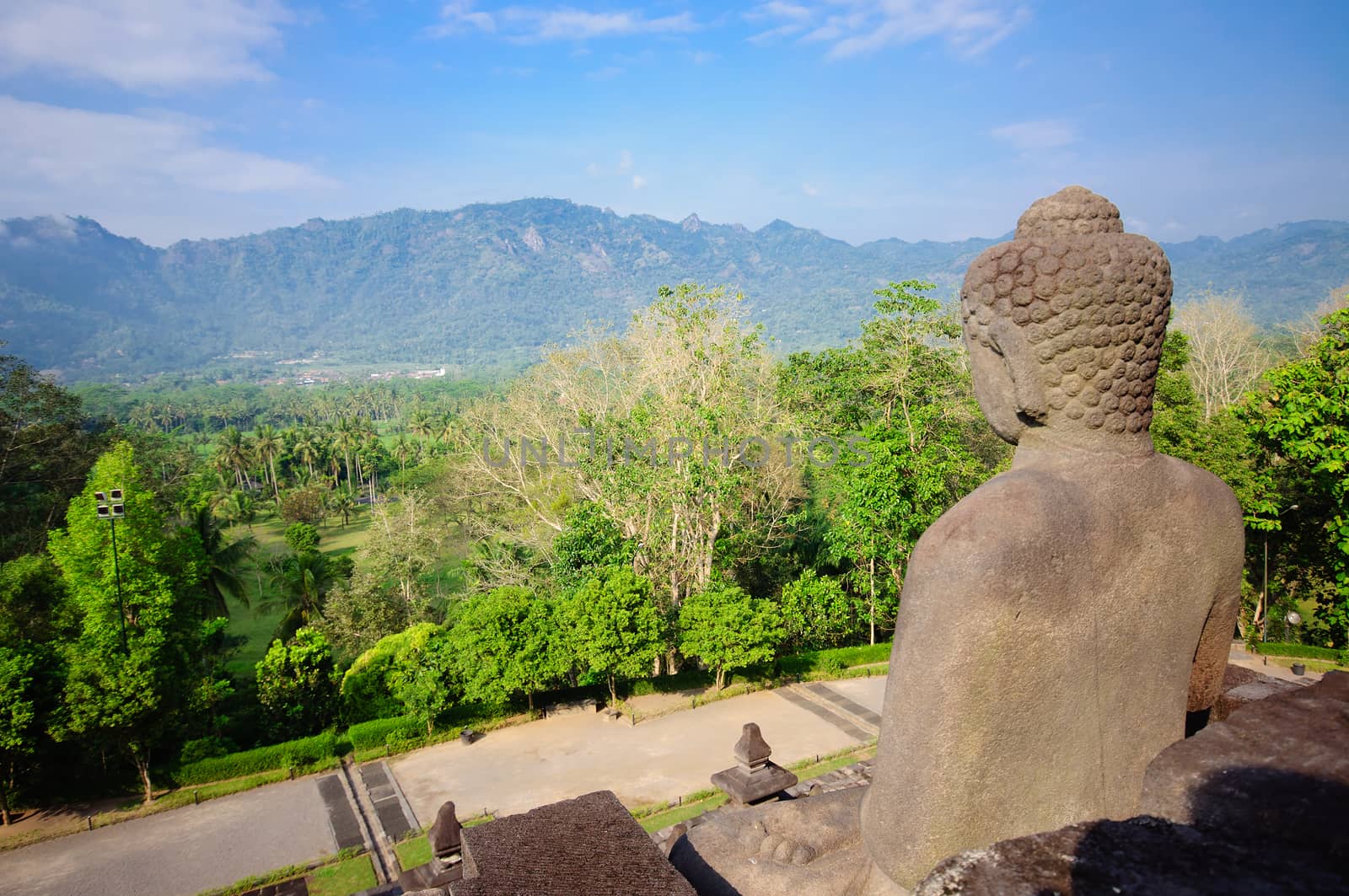 Borobudur Temple, Java, Indonesia. by johnnychaos