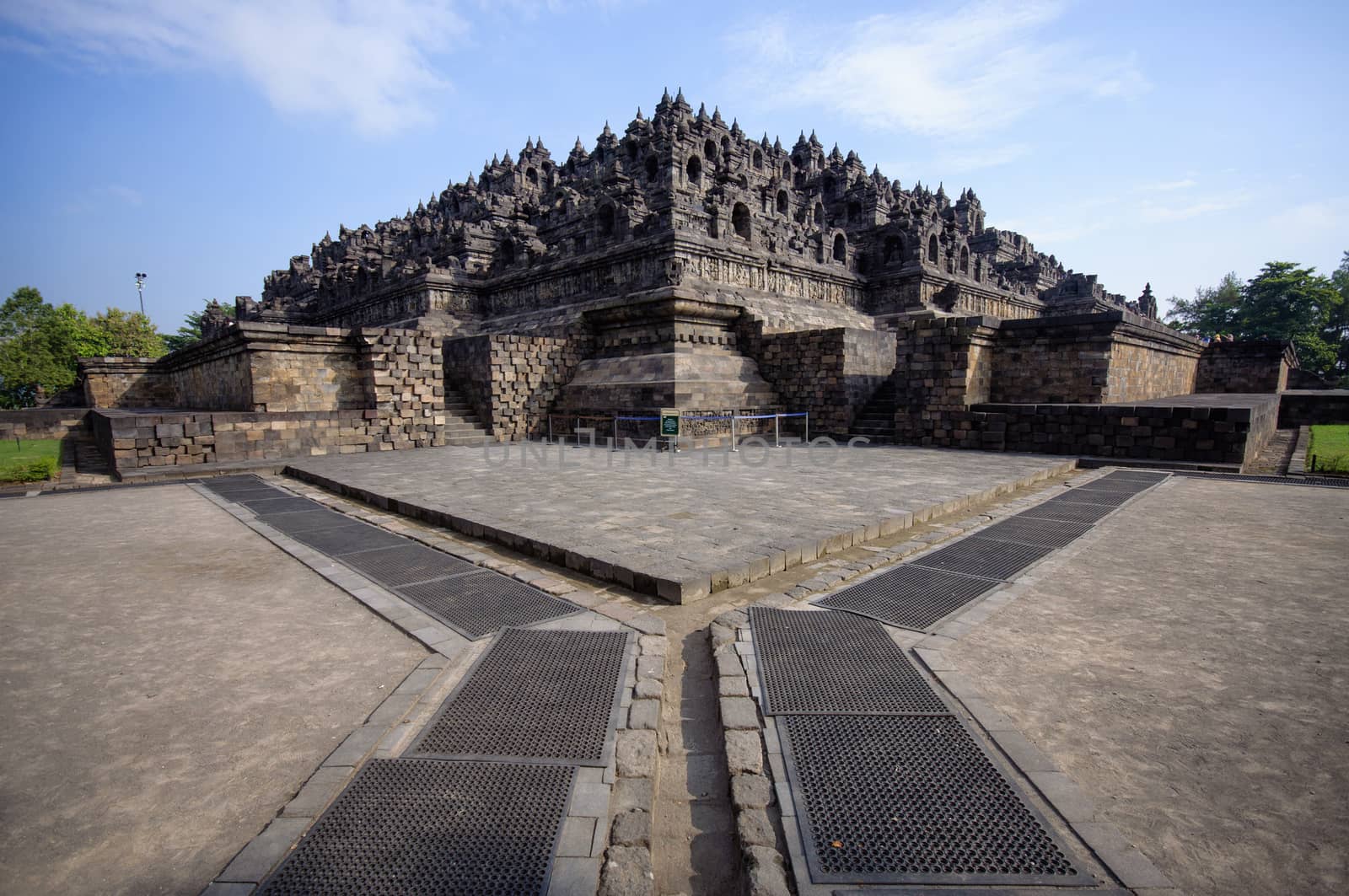  9th-century Buddhist Temple in Magelang, Central Java