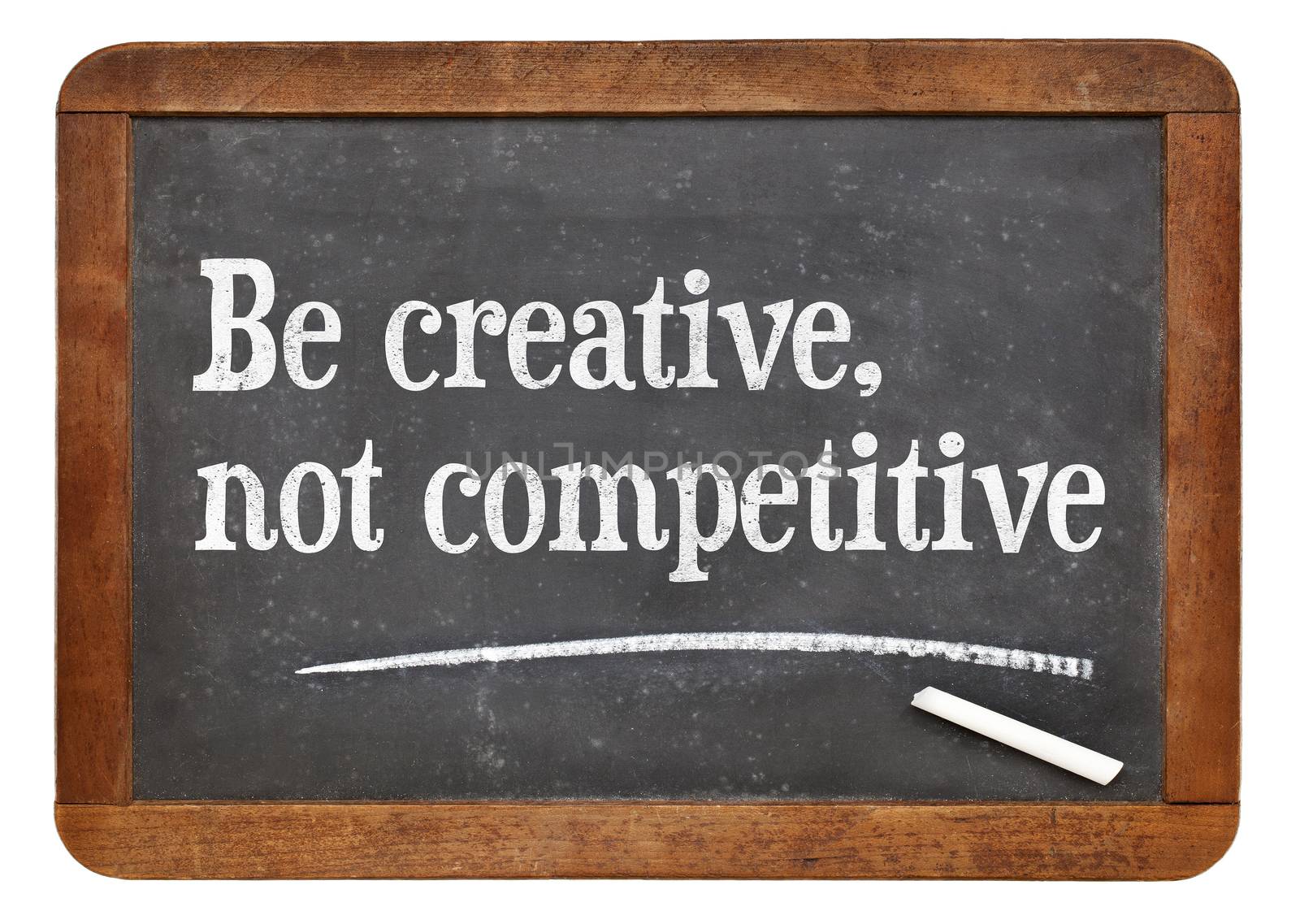 Be creative, not competitive by PixelsAway