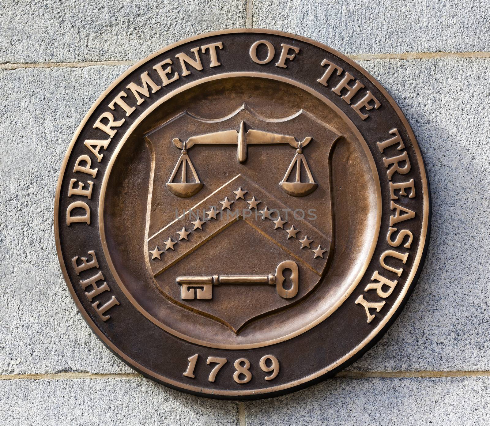 Present Seal Sign Symbol US Treasury Department Washington DC by bill_perry