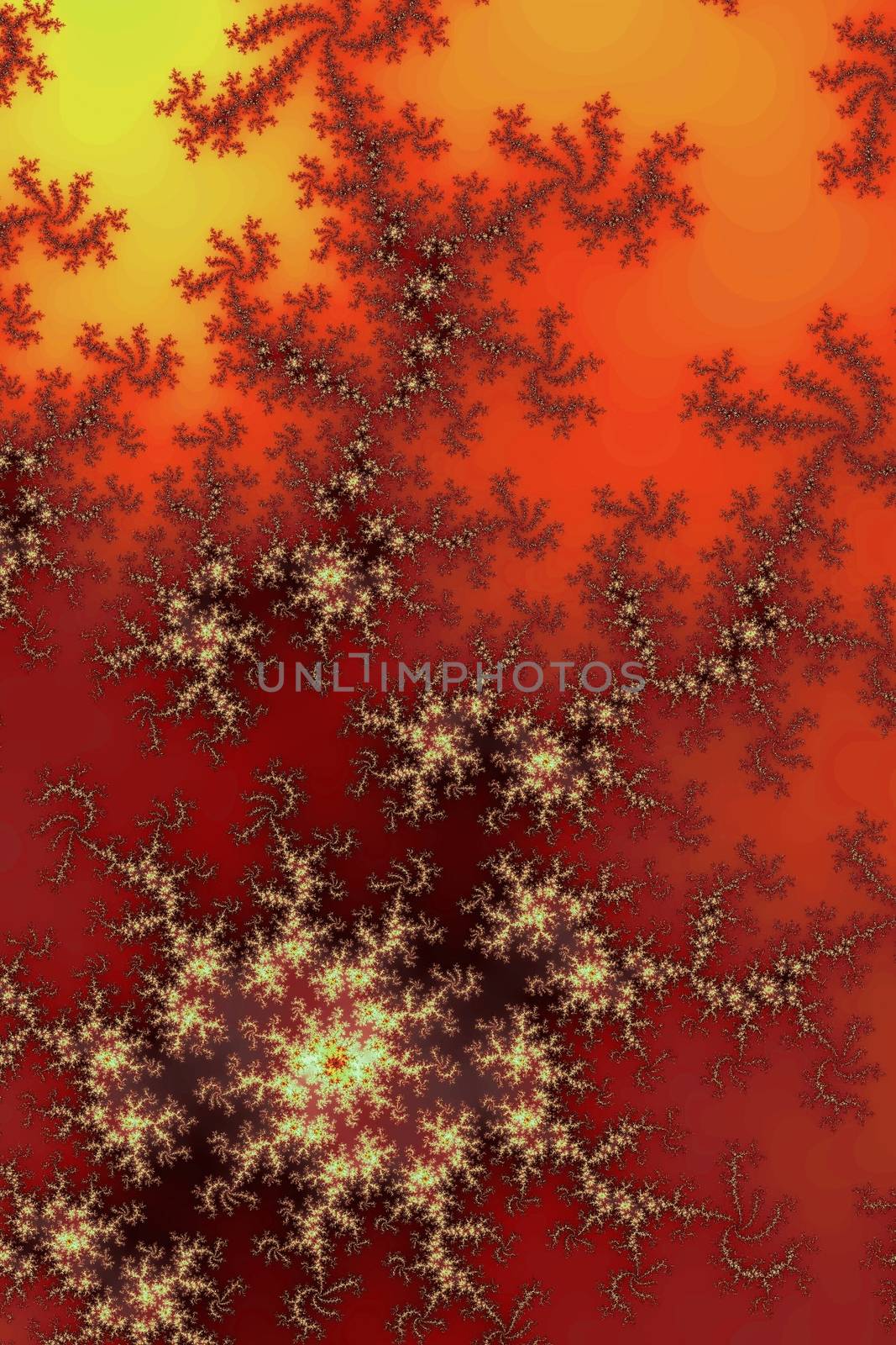 Dark Red Fractal by hlehnerer