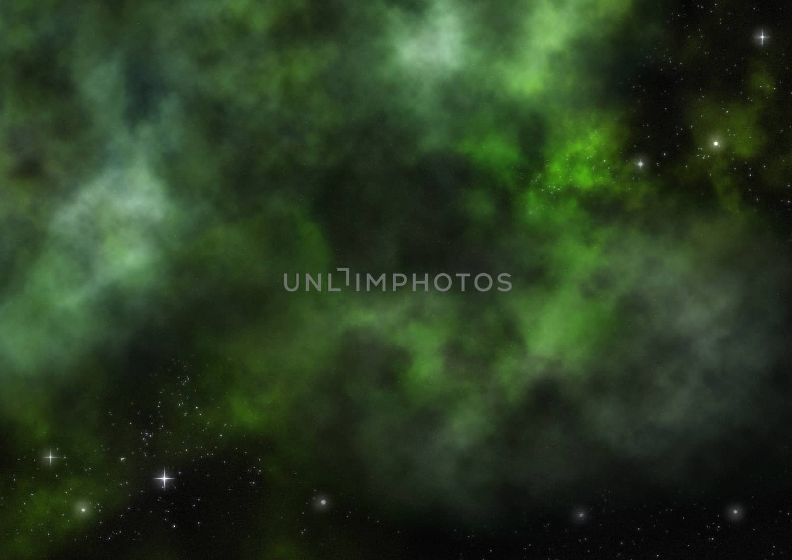 Far being shone nebula and star field against space. "Elements of this image furnished by NASA".