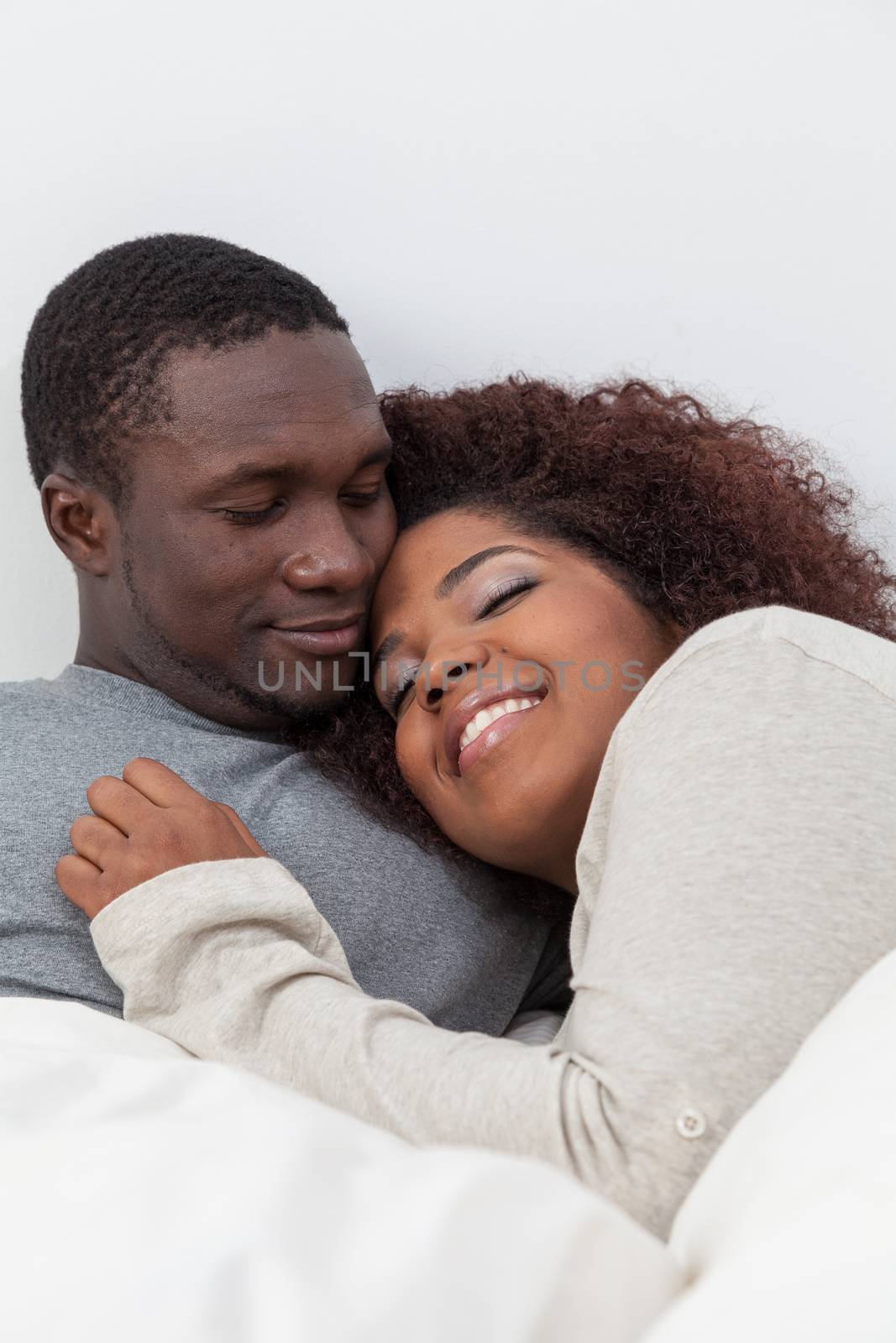 African couple sleeping by ifilms