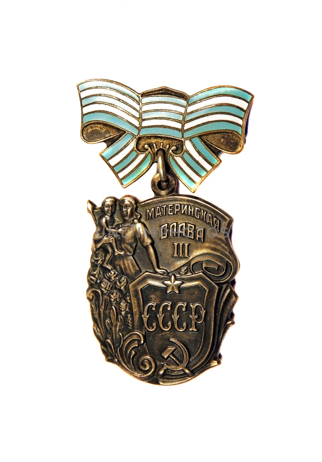 March 31, 2015: "Order of Maternal Glory" 3 st degree on a white background