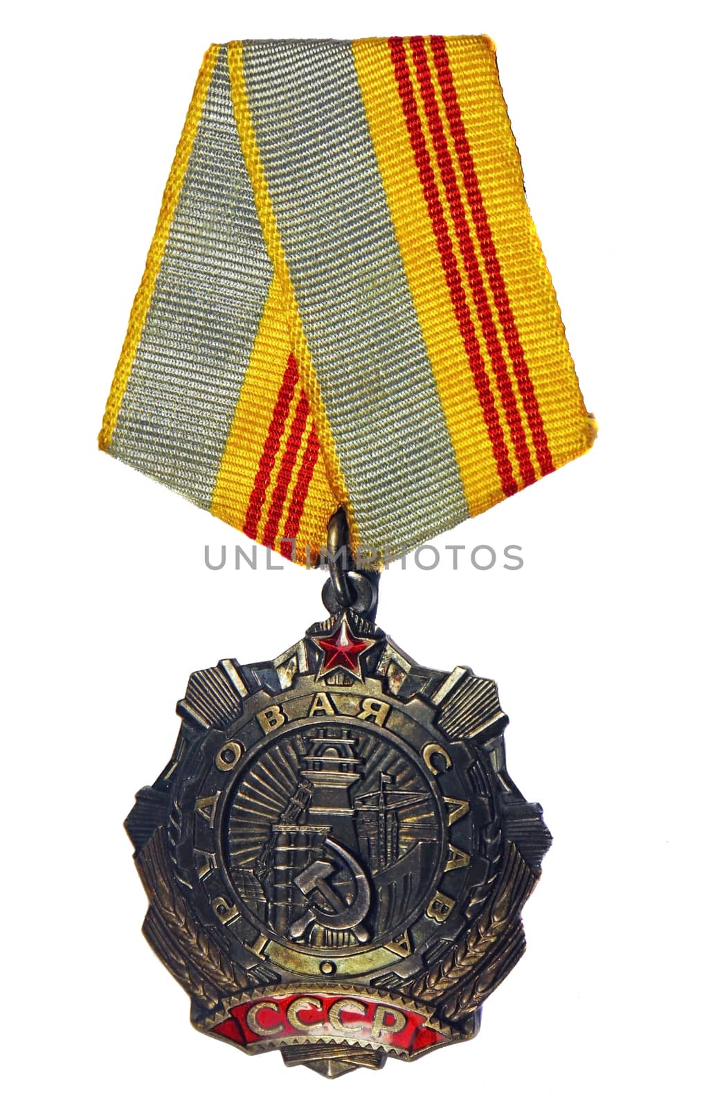 Order of Labour Glory 3st on a white background