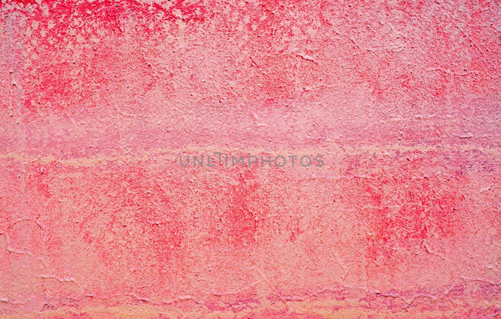 Plastered red-purple wall as an abstract background                               