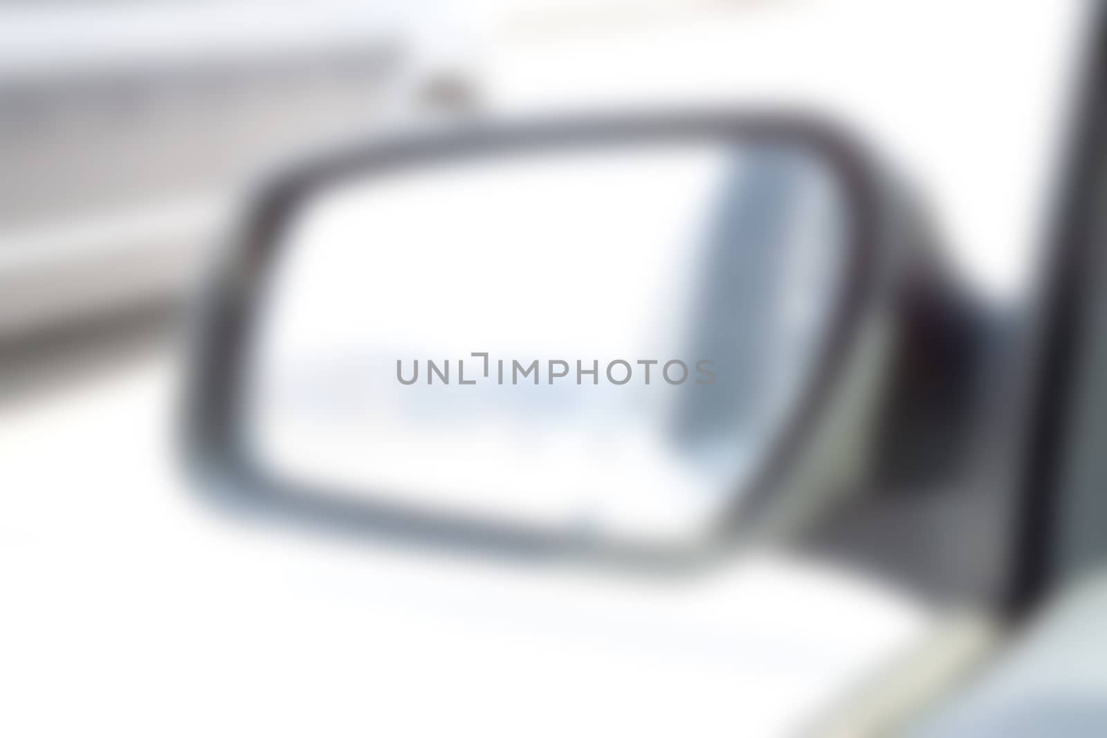 blurred car mirror by Chechotkin