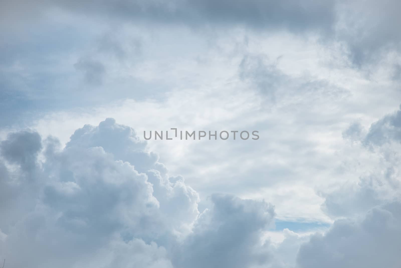 Cloudy sky background