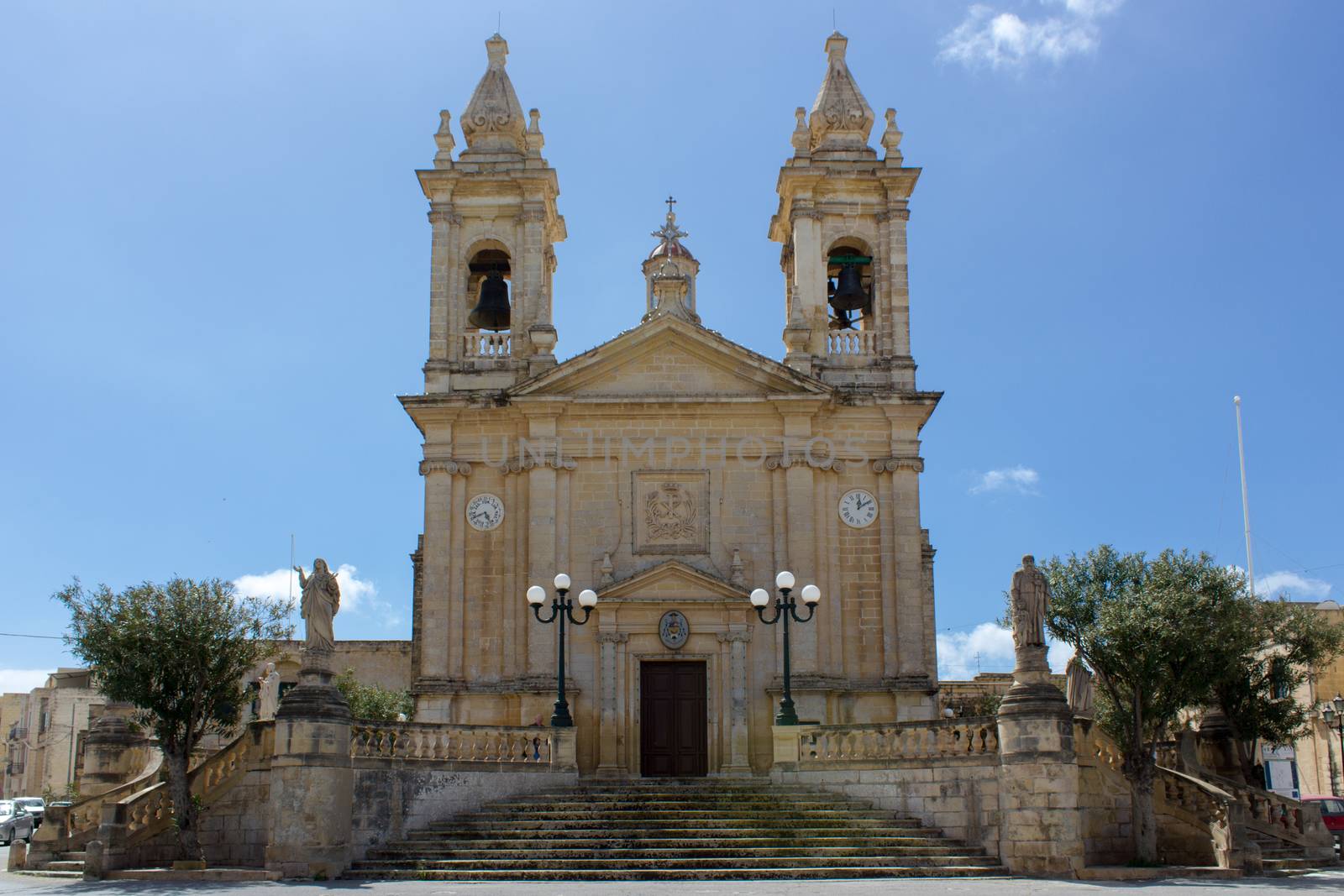 main church of Sannat in Gozo, Malta by goghy73