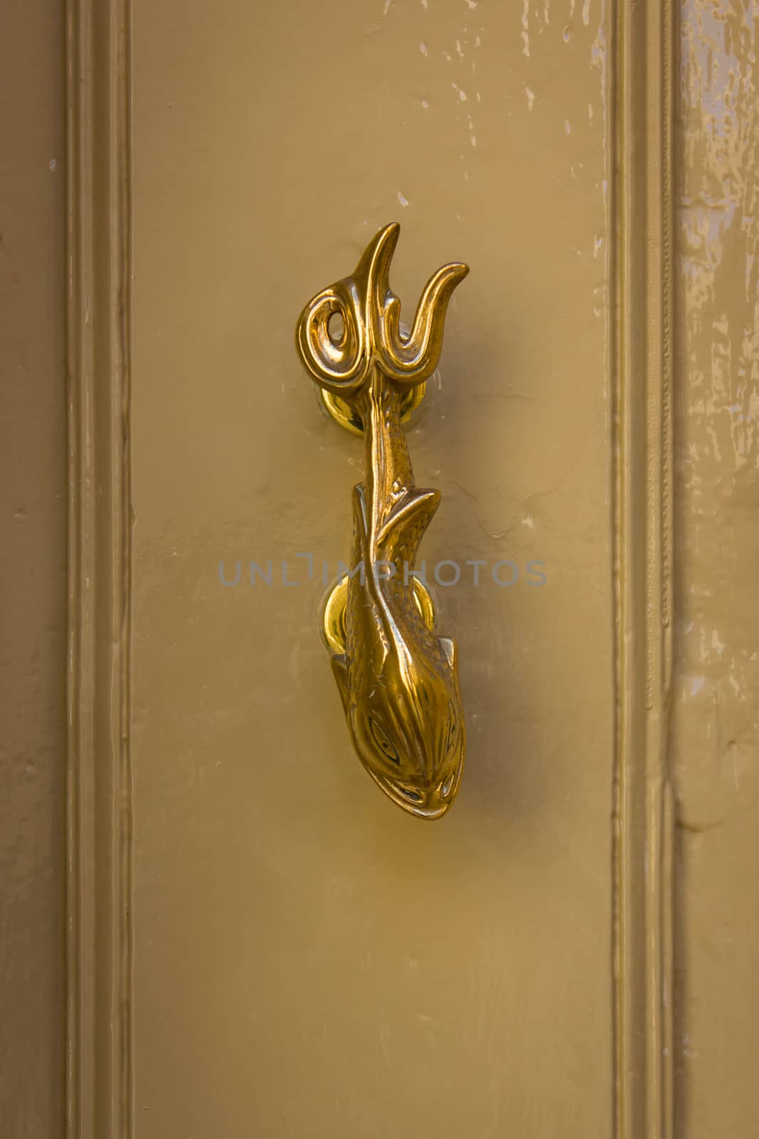 Knocker front door of the house Maltese by goghy73