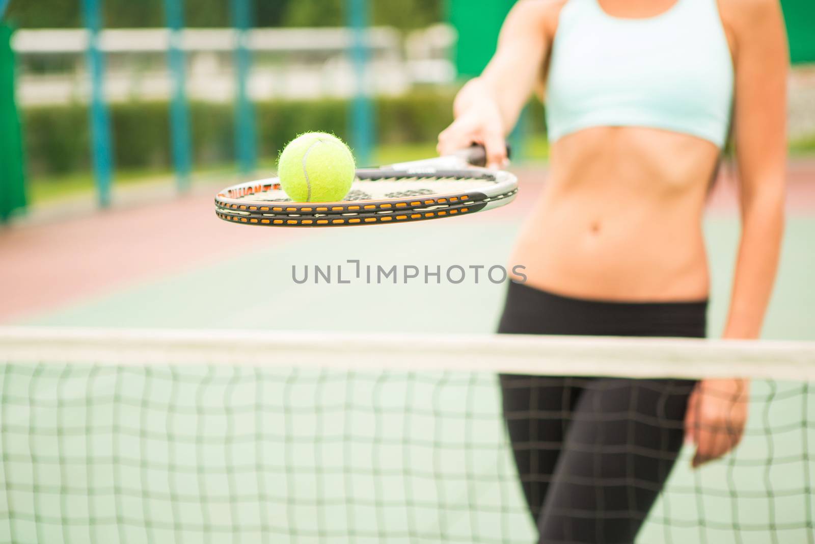 tennis background by sarymsakov