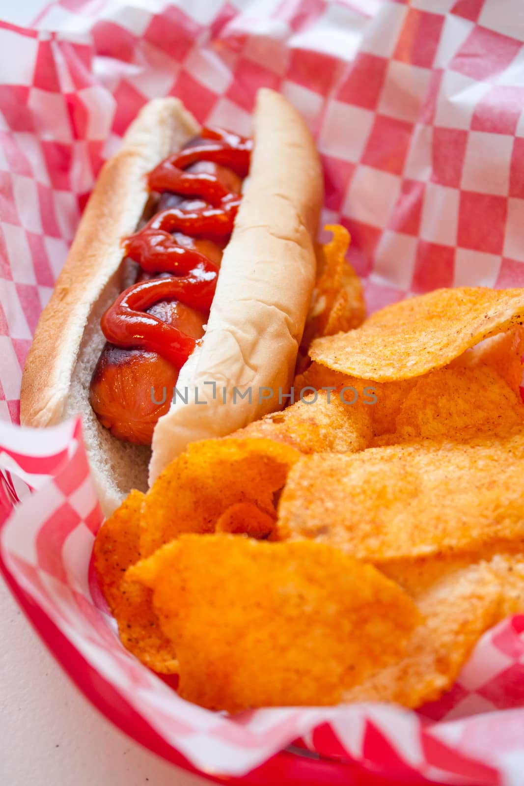 Grilled Hot Dog by SouthernLightStudios
