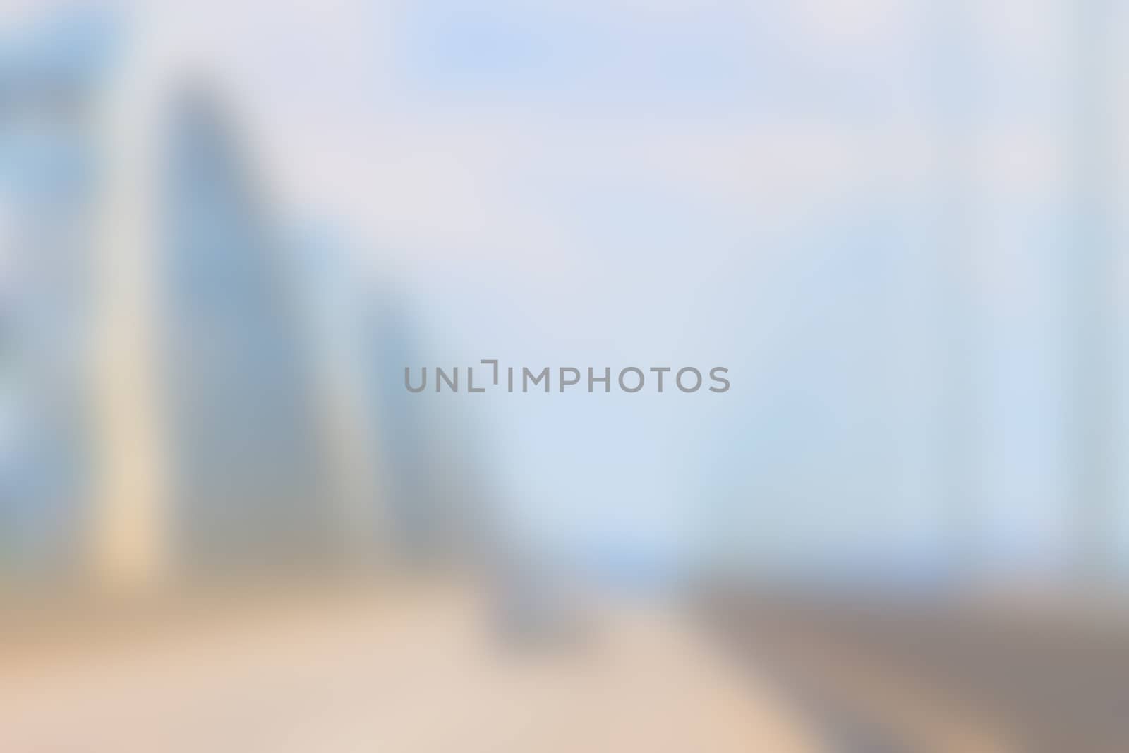 blurred car driving to the horizon by Chechotkin