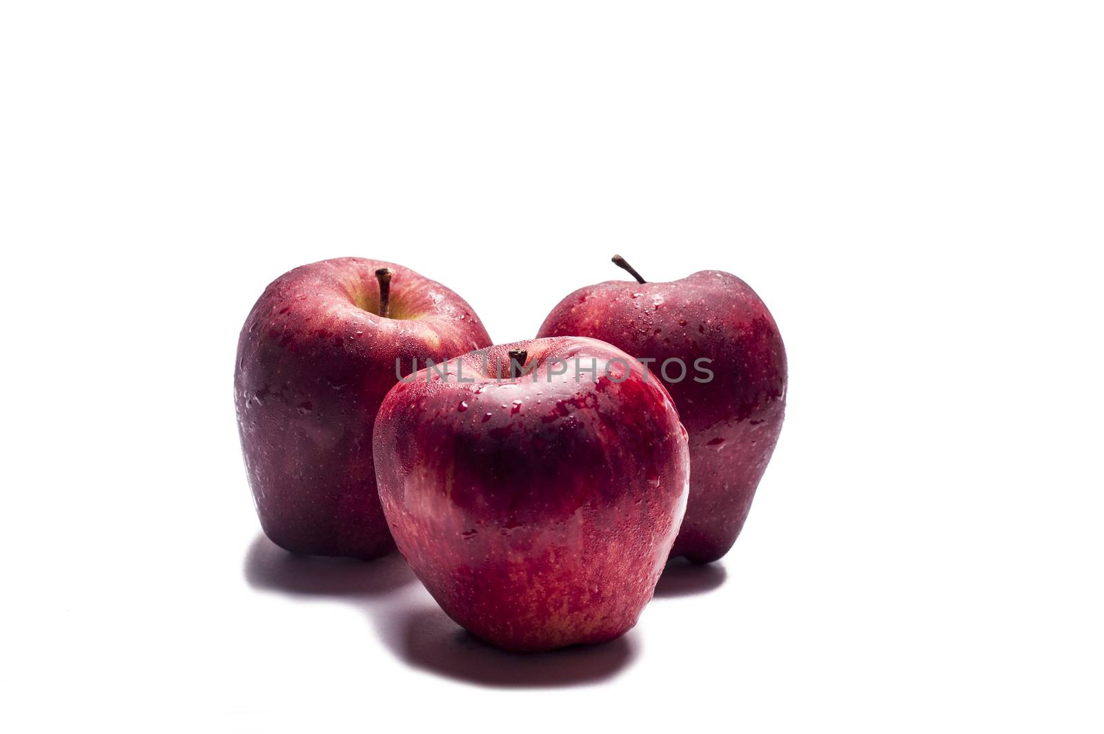 A set of apples fresh from the market