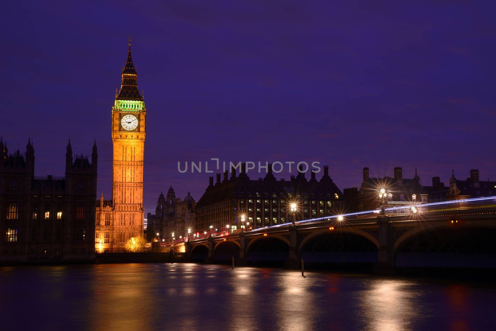 Big Ben and Westminister the House of Parliament, London, UK