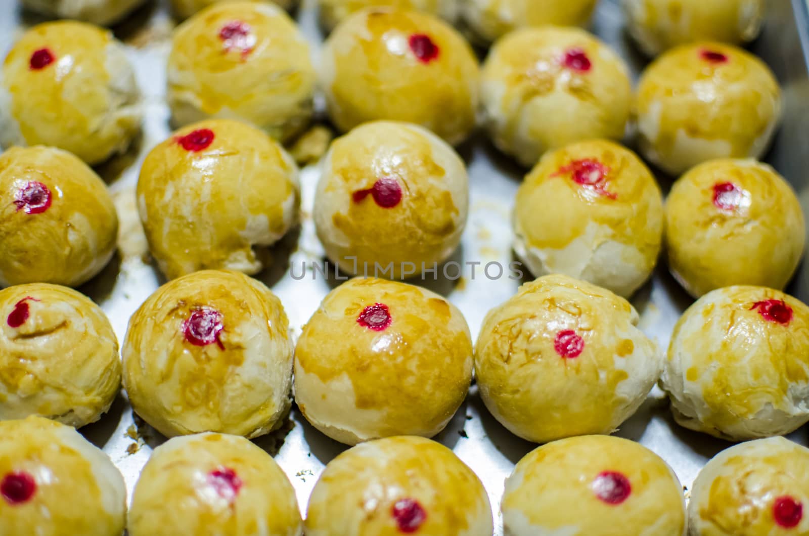 Chinese Pastry or Moon cake, Chinese festival dessert by pixbox77