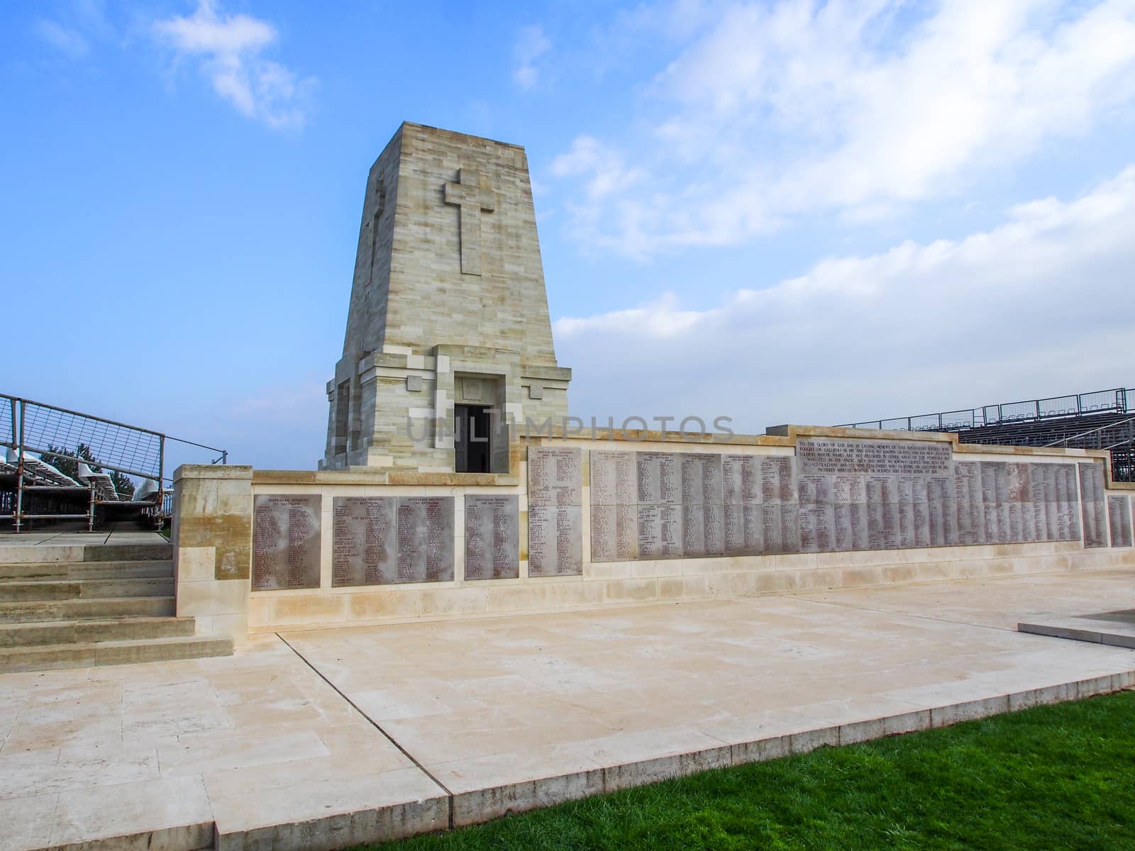 Lone Pine Lone Pine ANZAC Memorial at the Gallipoli Battlefields in Turkey.