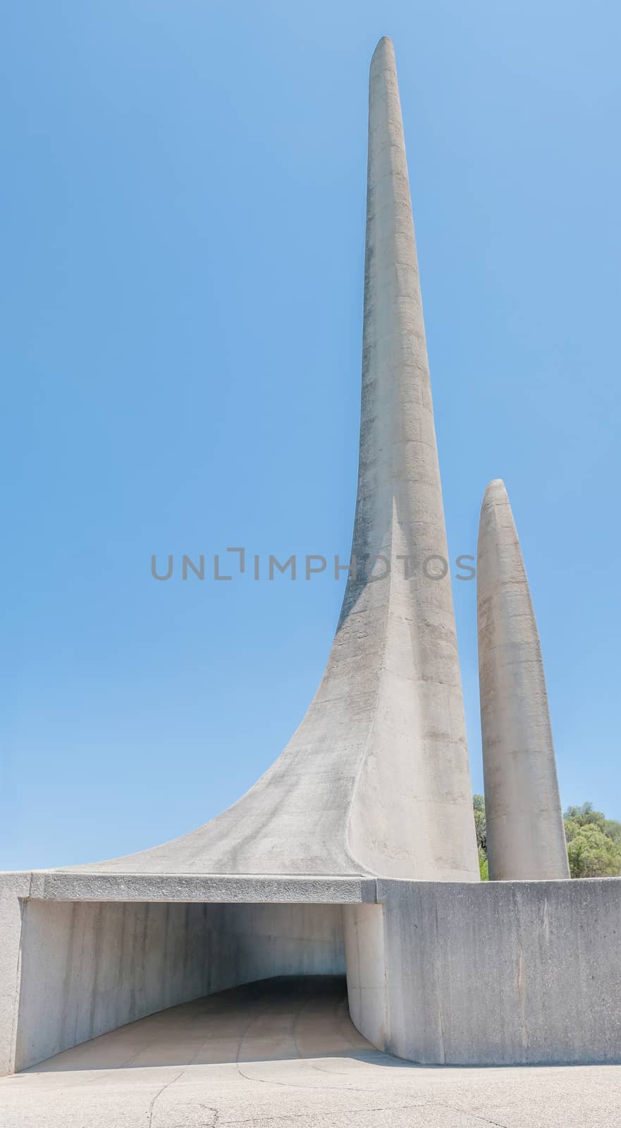 Monument in Paarl, South Africa, commemorating the development of the Afrikaans language