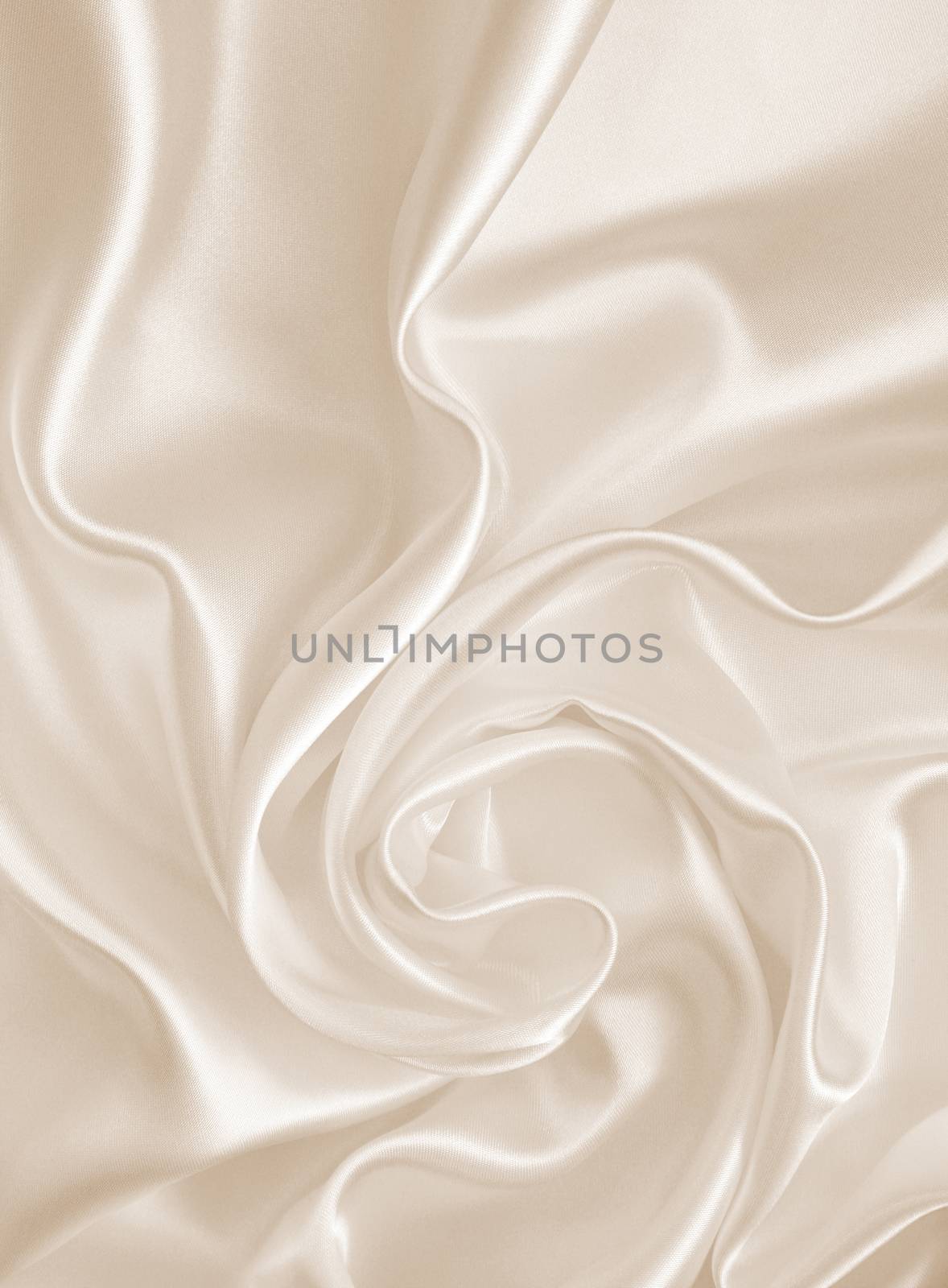 Smooth elegant golden silk or satin can use as wedding background. In Sepia toned. Retro style