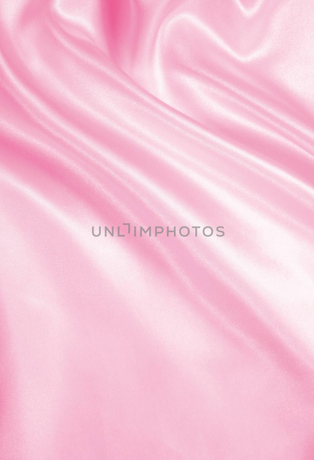 Smooth elegant pink silk or satin as wedding background by oxanatravel