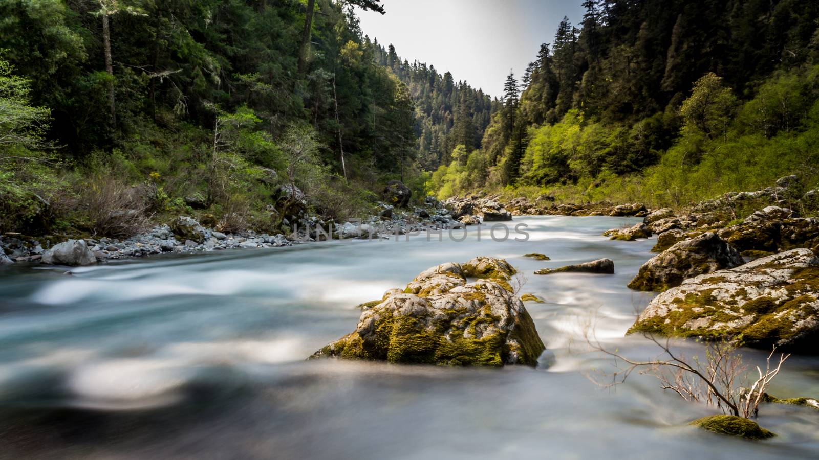 The Smith River in Northern California, USA.