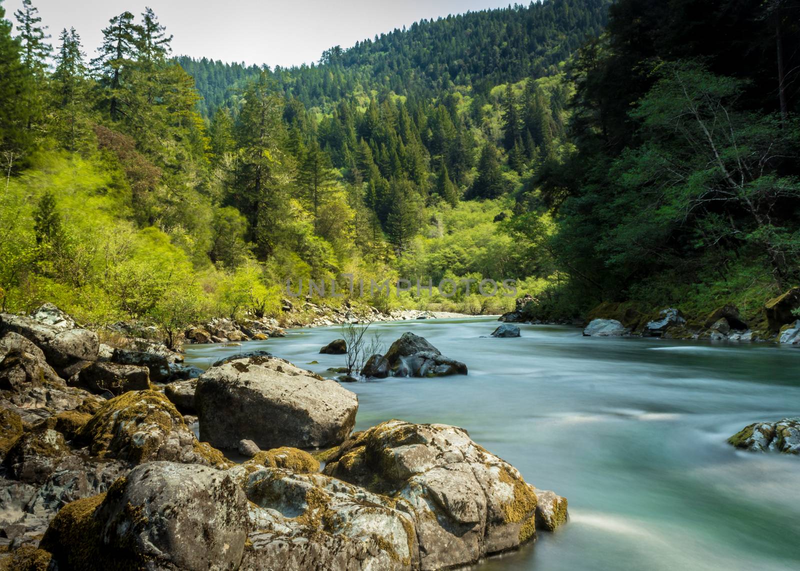 The Smith River in Northern California, USA.