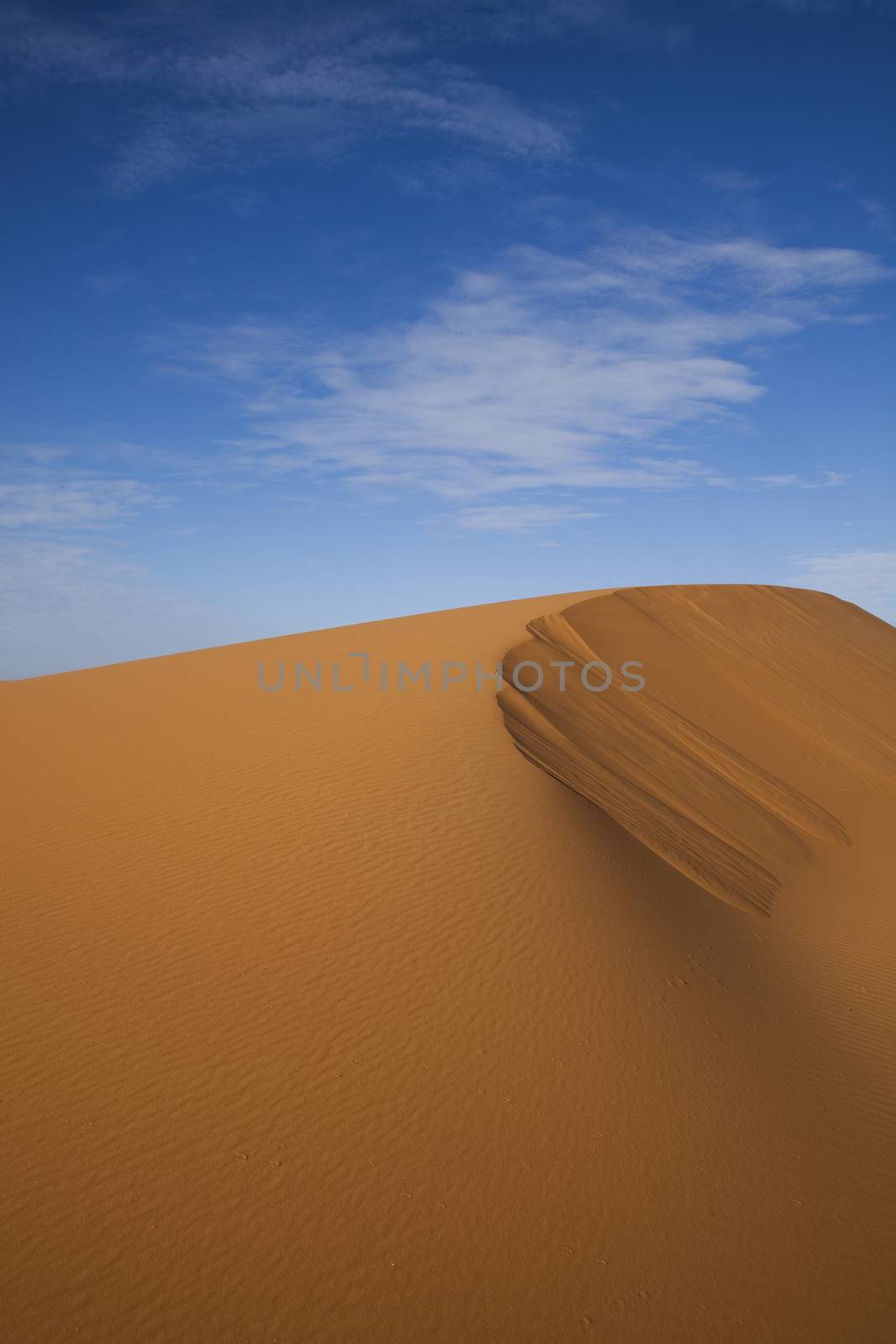 Landscape of desert, colorful vibrant travel theme by JanPietruszka