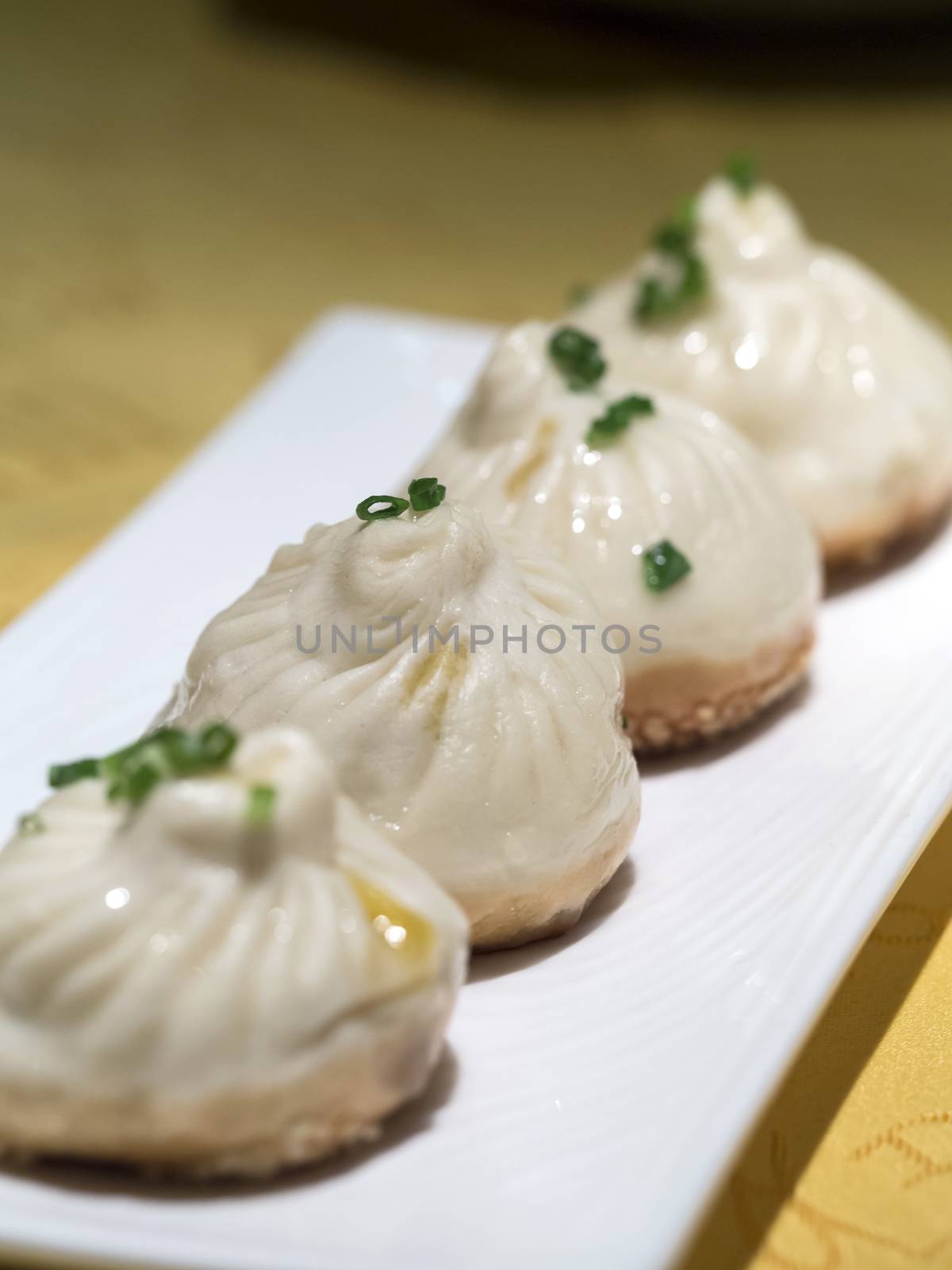 Dim Sum with Elegant Background by leieng