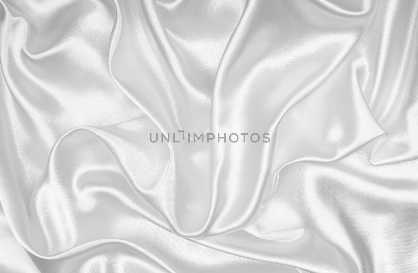 Smooth elegant white silk or satin can use as wedding background