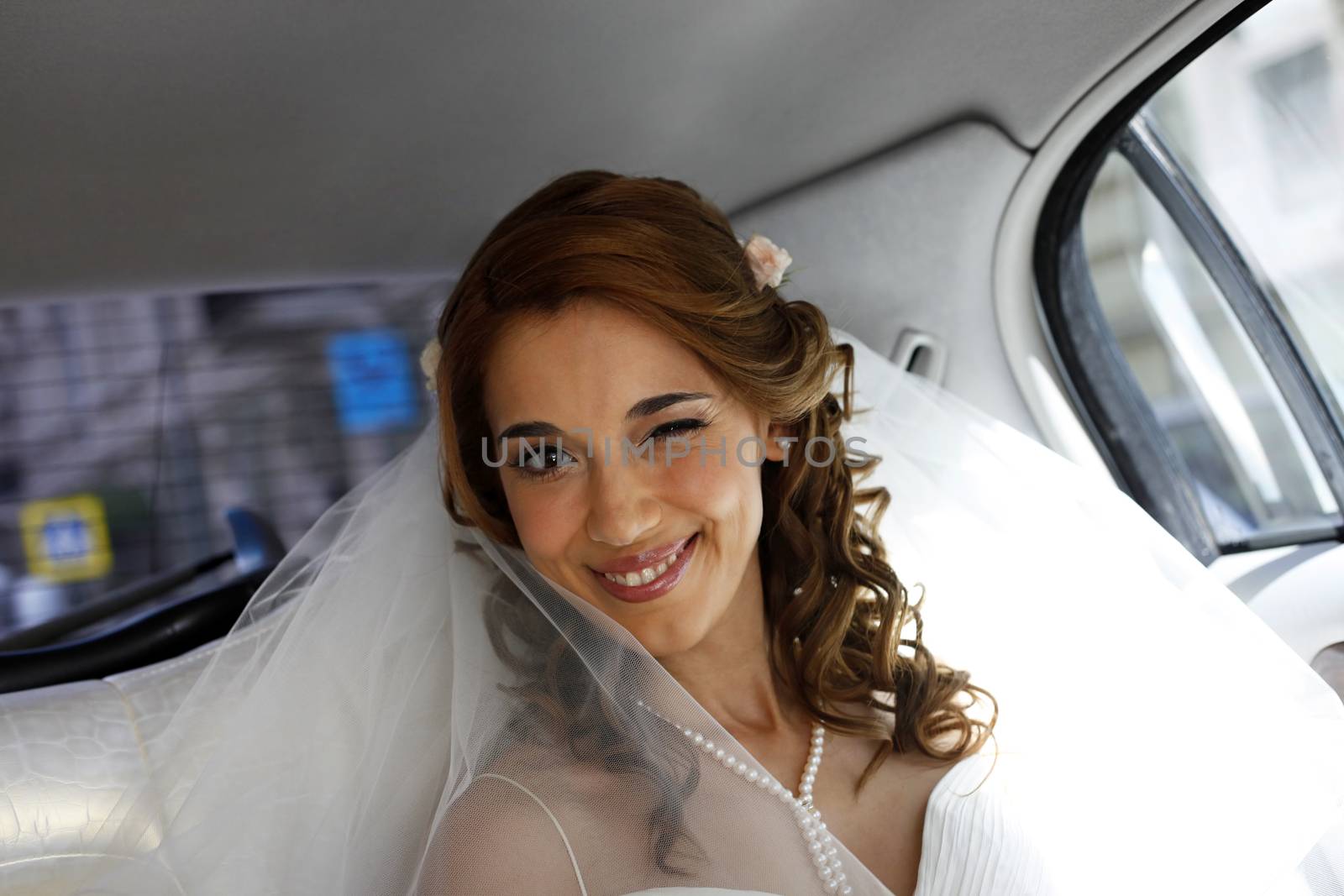 Happy bride by friday