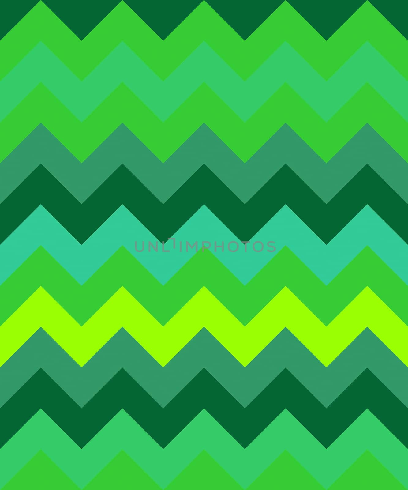 abstract zig zag background wave green triangles pattern