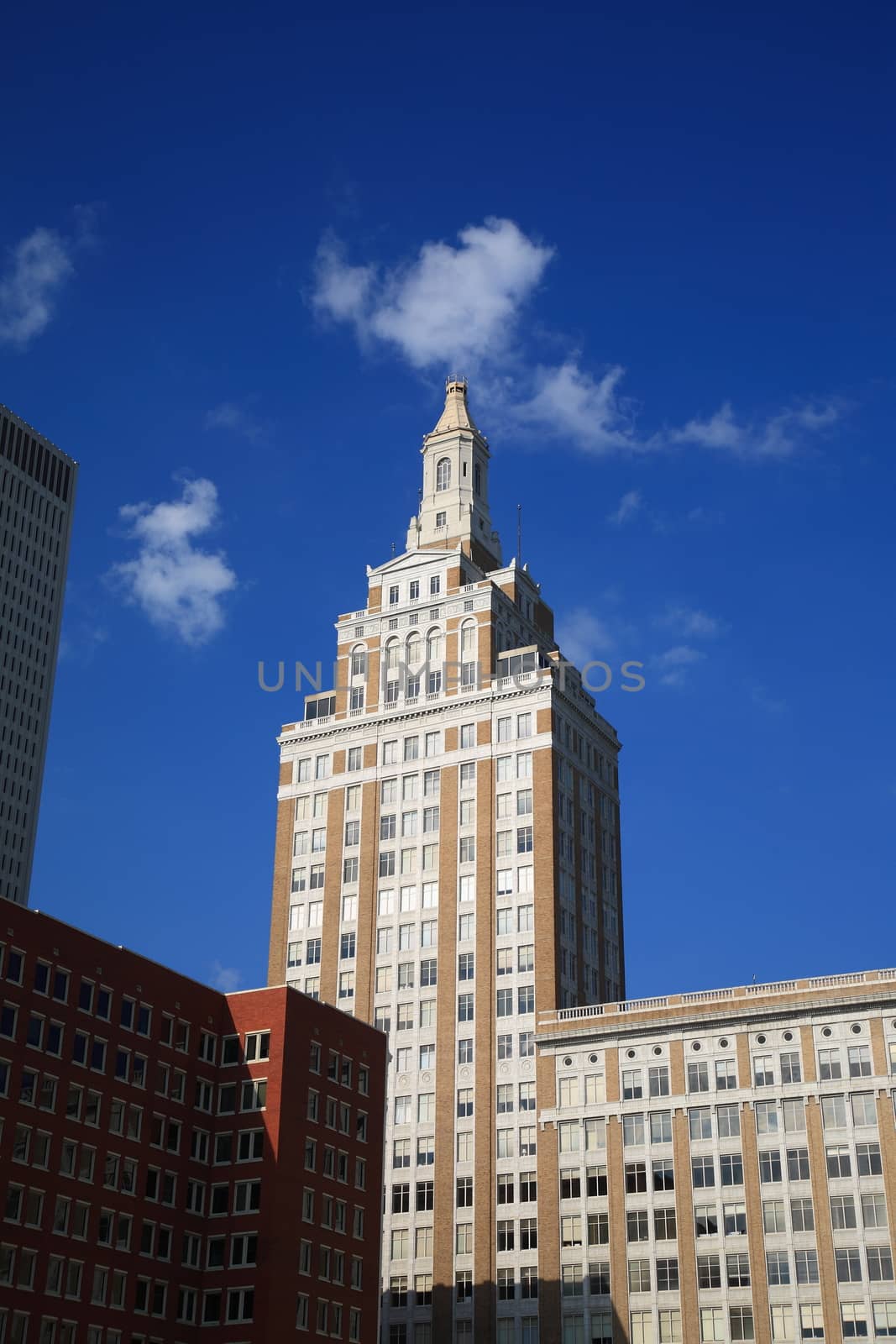 Art Deco buildings in Tulsa, Oklahoma.