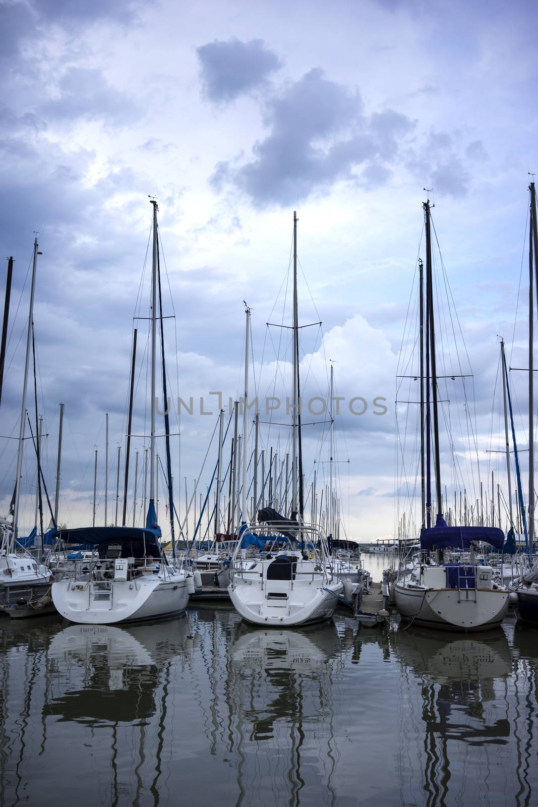 Storm Over Marina by leieng